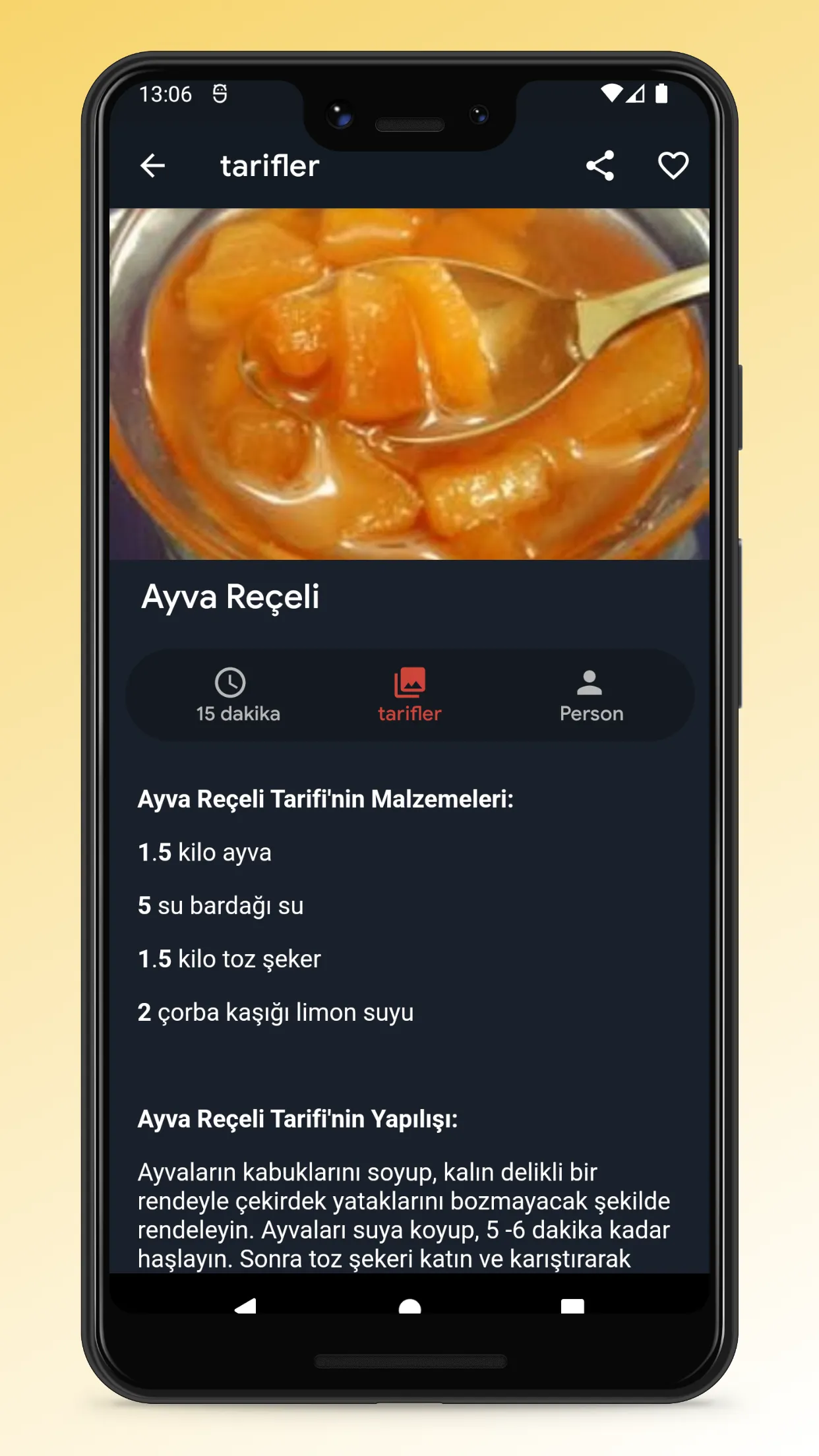 Turkish Food Recipes & Cooking | Indus Appstore | Screenshot