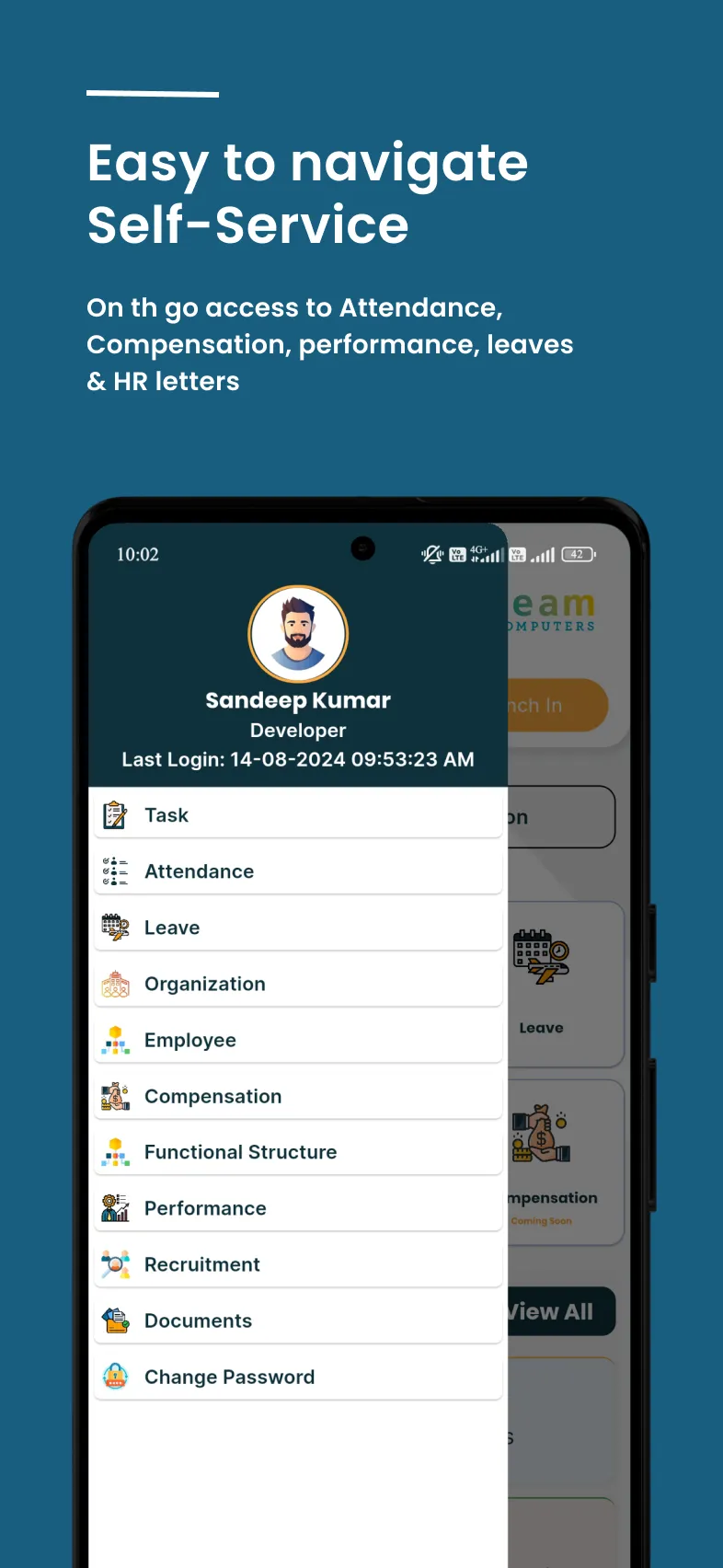 TARA: TEAMS HRMS - Apps on Indus Appstore