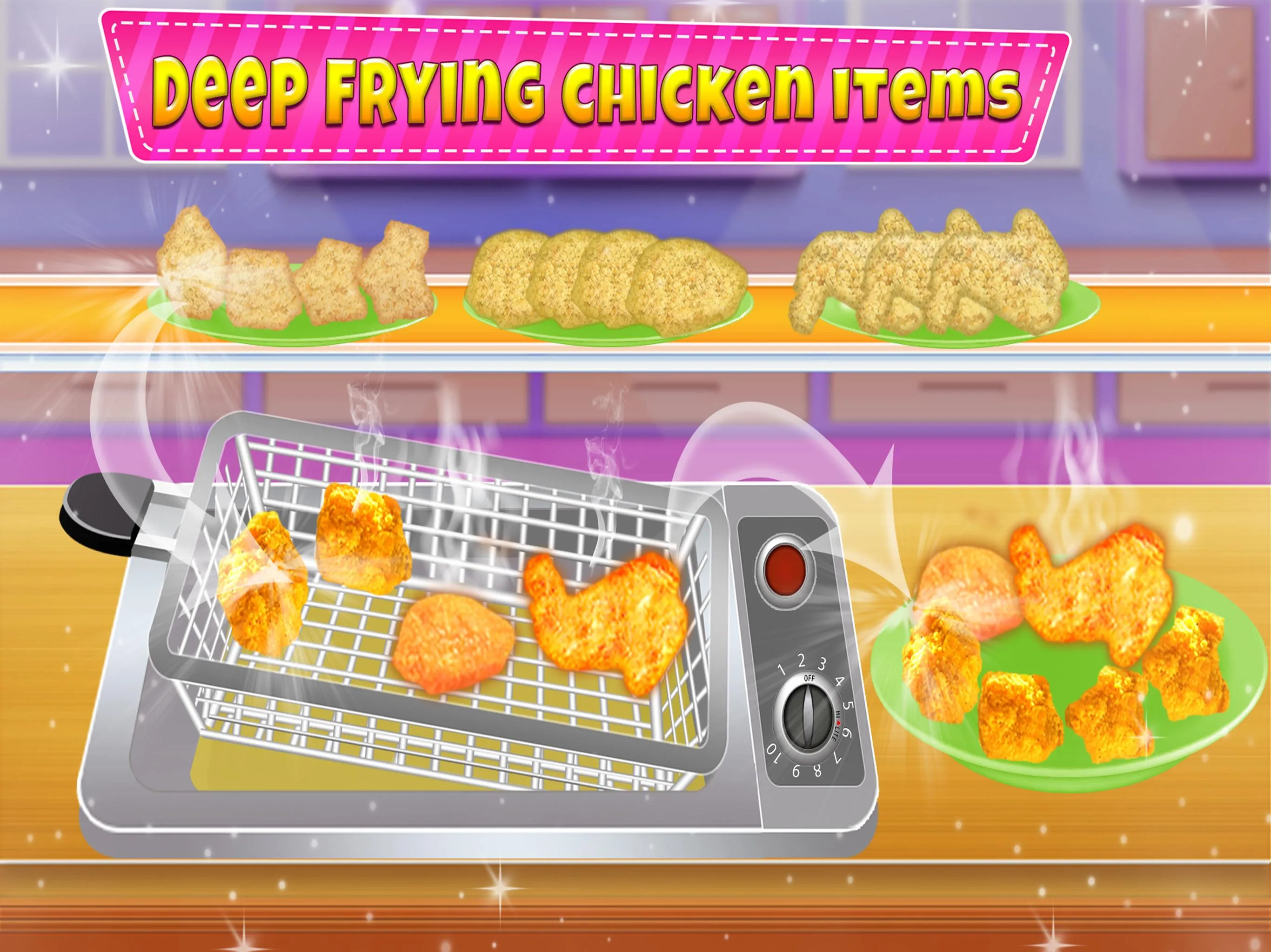 Deep Fry Cooking Chicken Chef | Indus Appstore | Screenshot