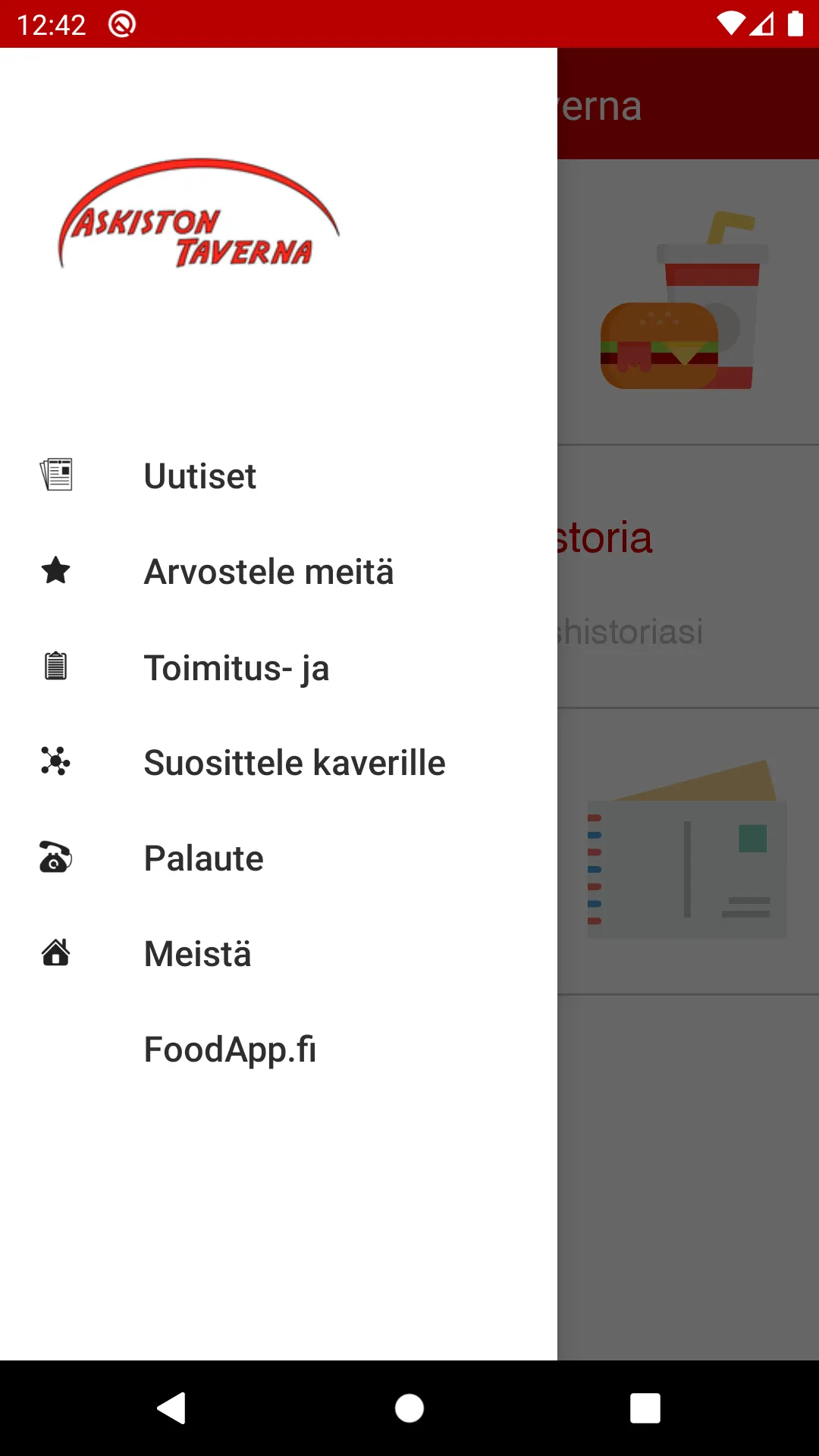 Askiston Taverna Ravintola | Indus Appstore | Screenshot