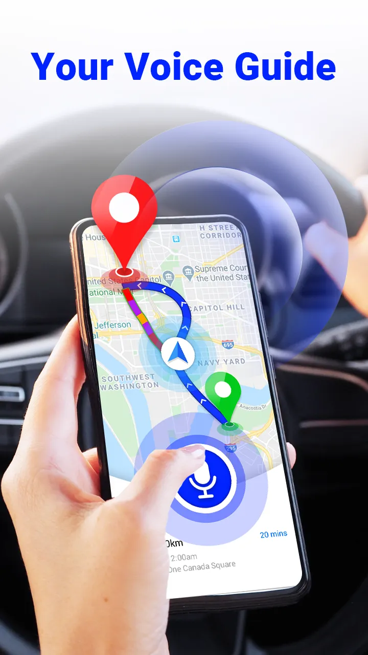 GPS Voice Navigation: Live Map | Indus Appstore | Screenshot