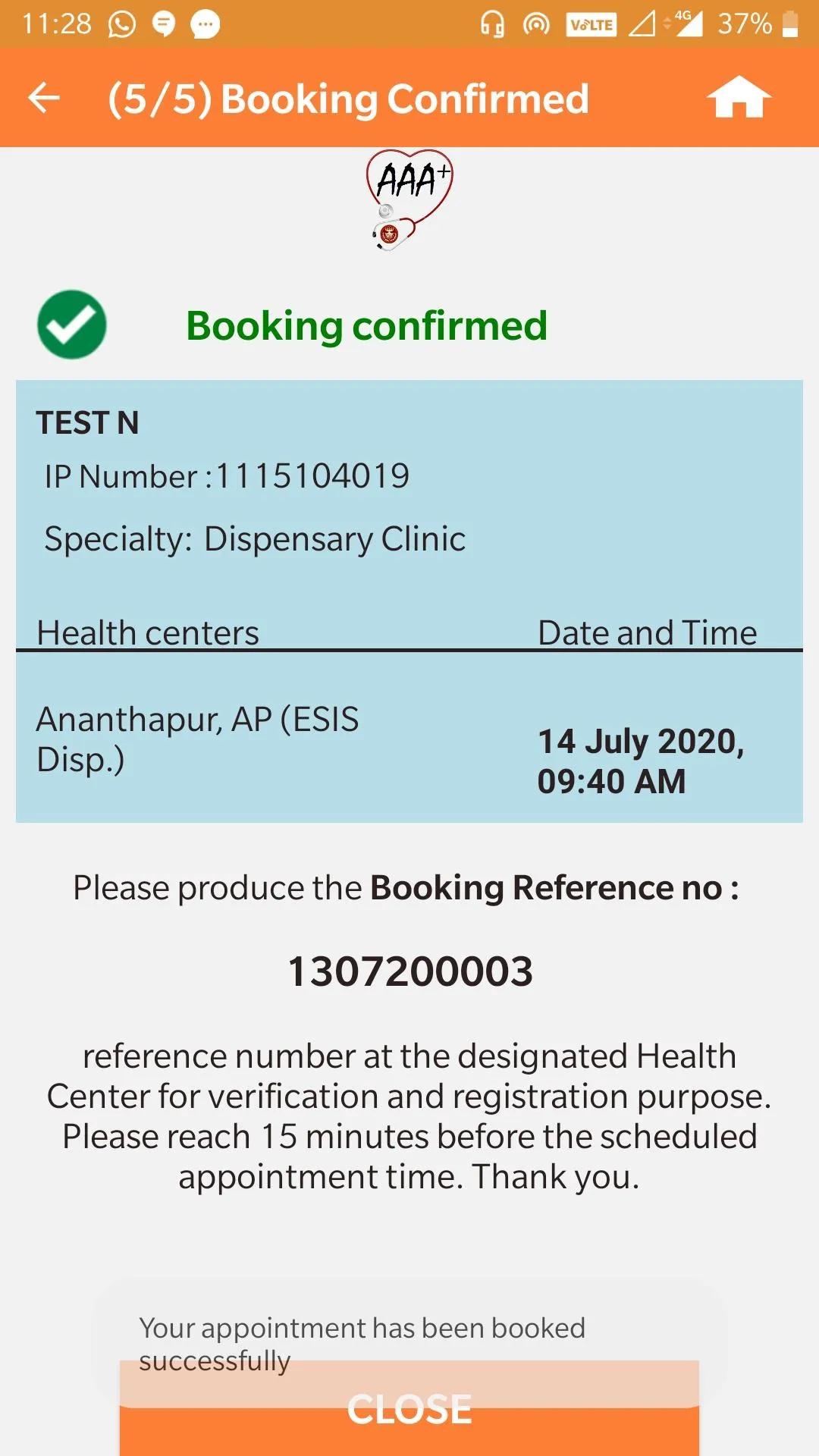 AskAnAppointment | Indus Appstore | Screenshot