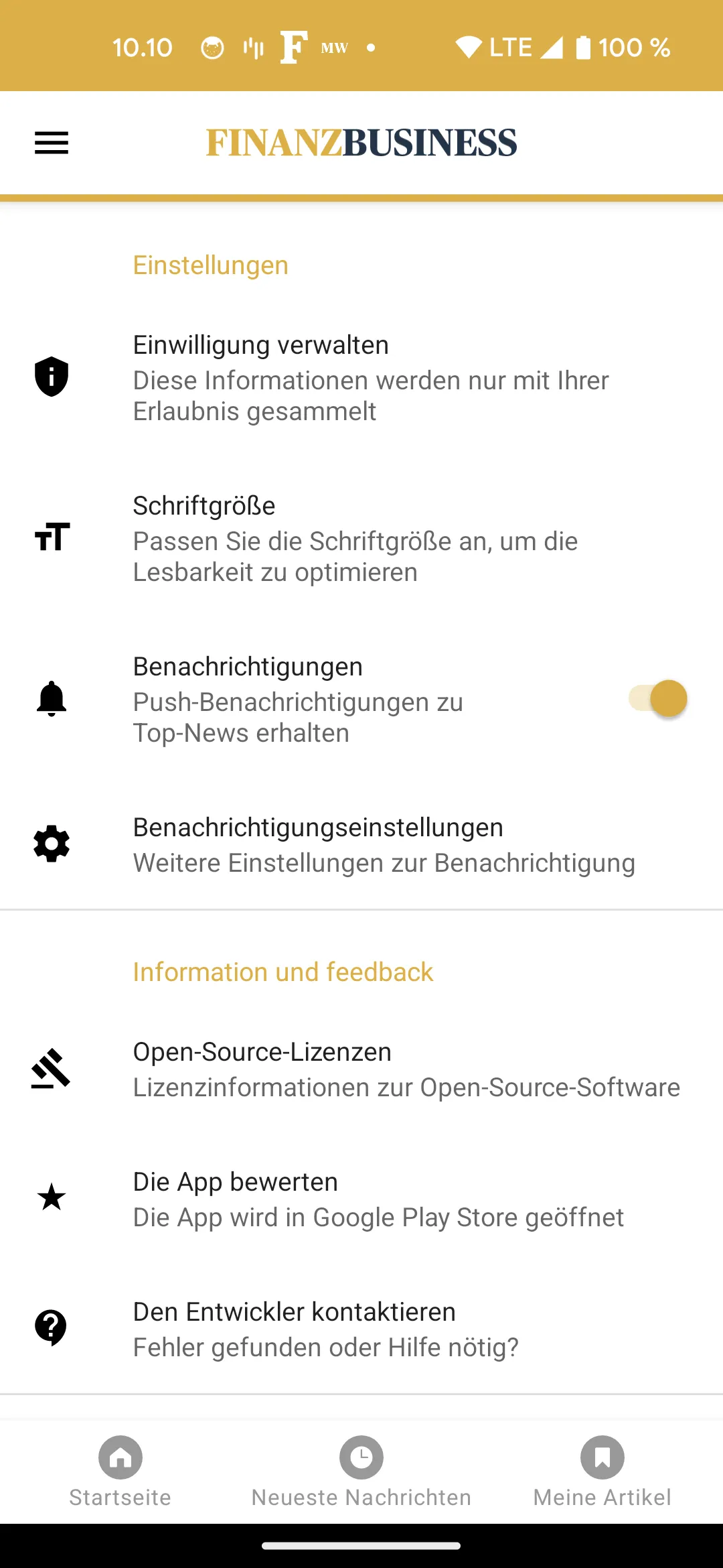 FinanzBusiness | Indus Appstore | Screenshot