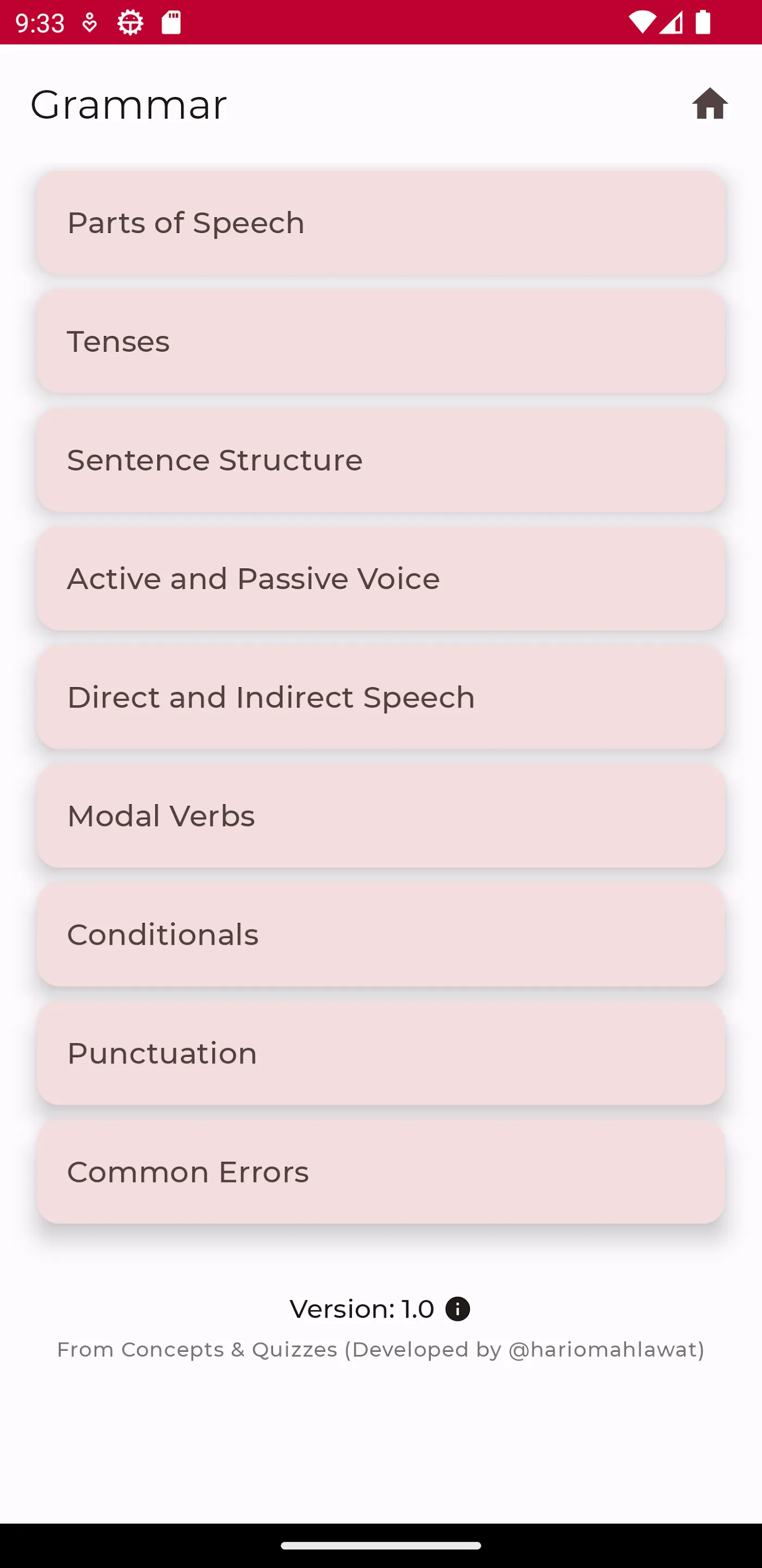 SSC English | Indus Appstore | Screenshot