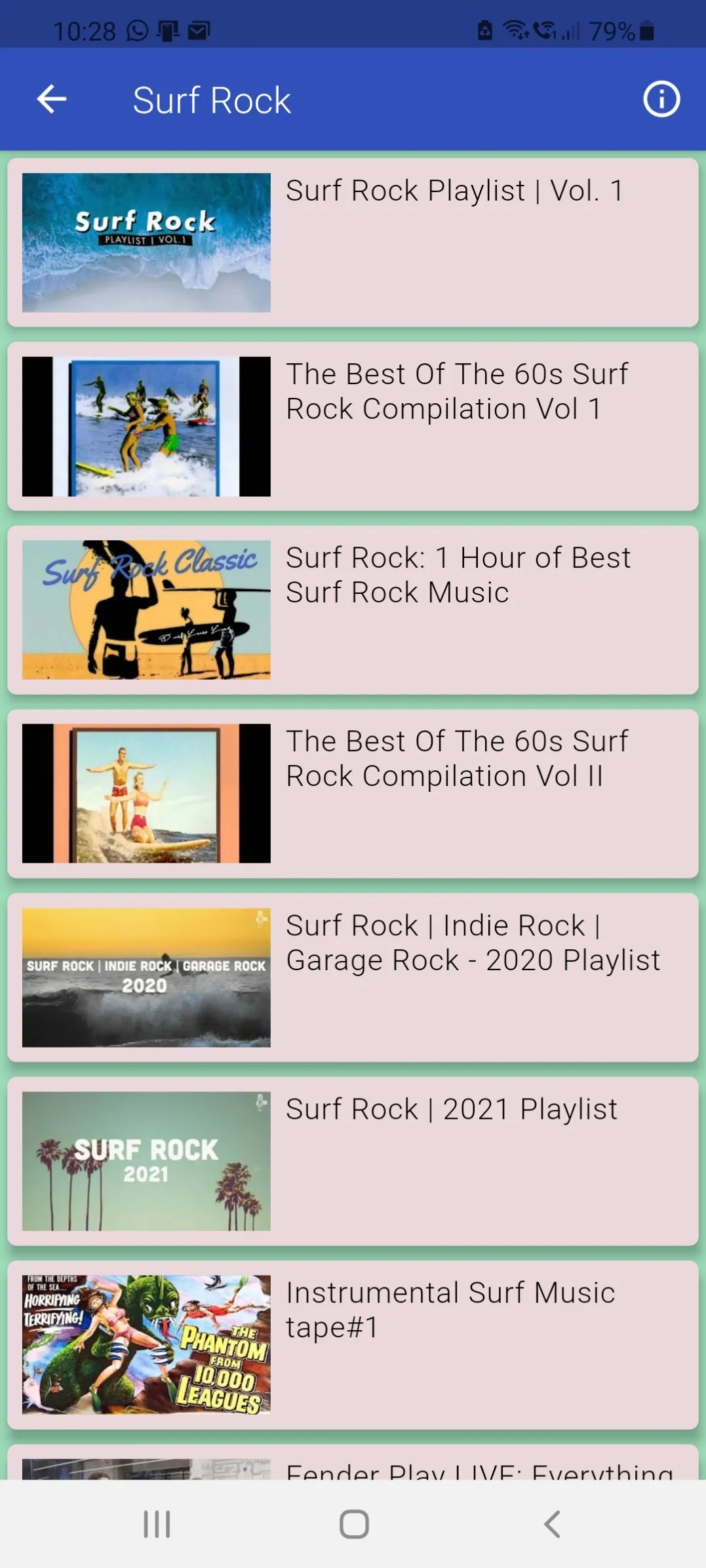 Surf Rock Radio Stations | Indus Appstore | Screenshot