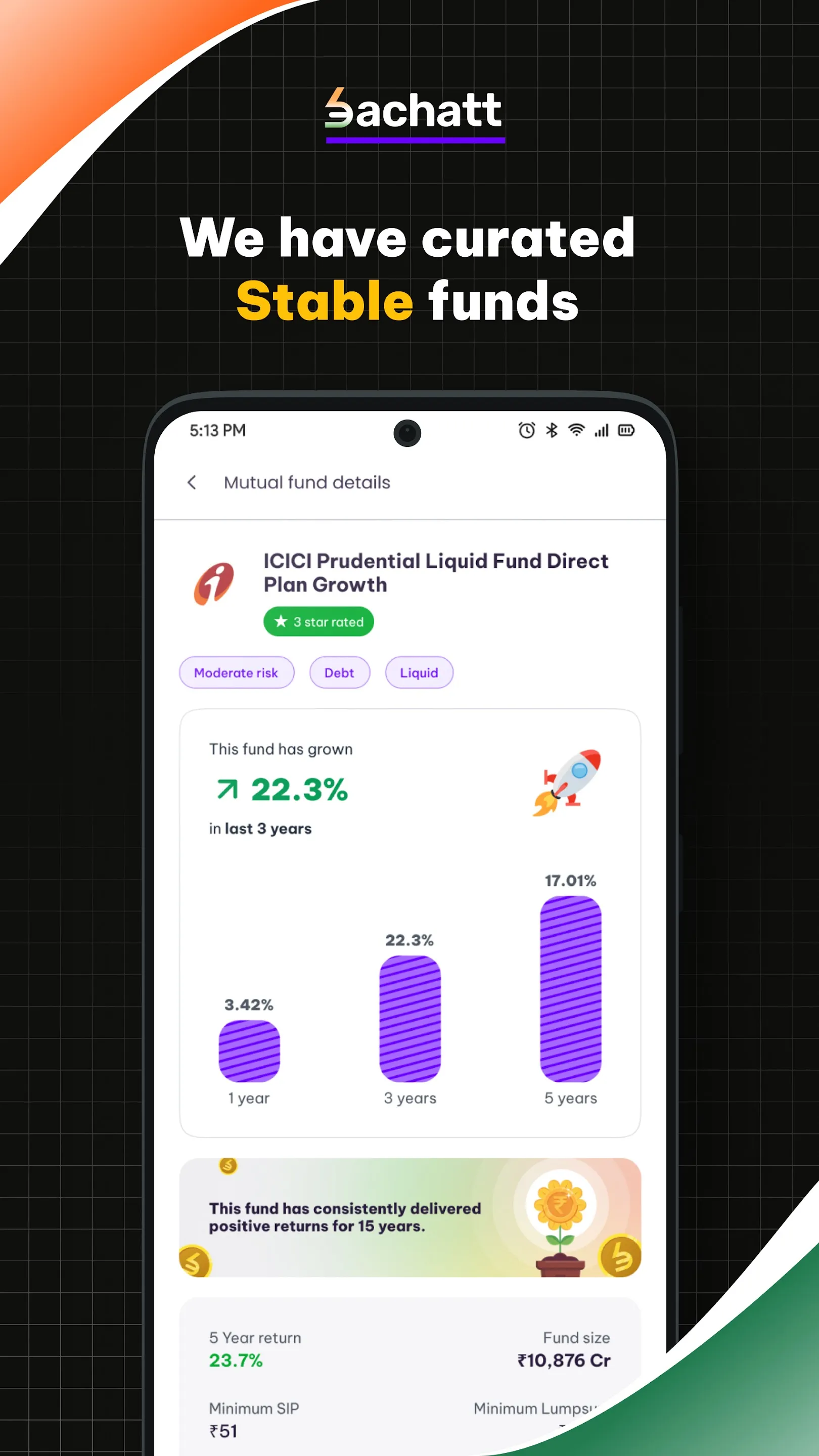 Bachatt: Daily UPI Saving & FD | Indus Appstore | Screenshot
