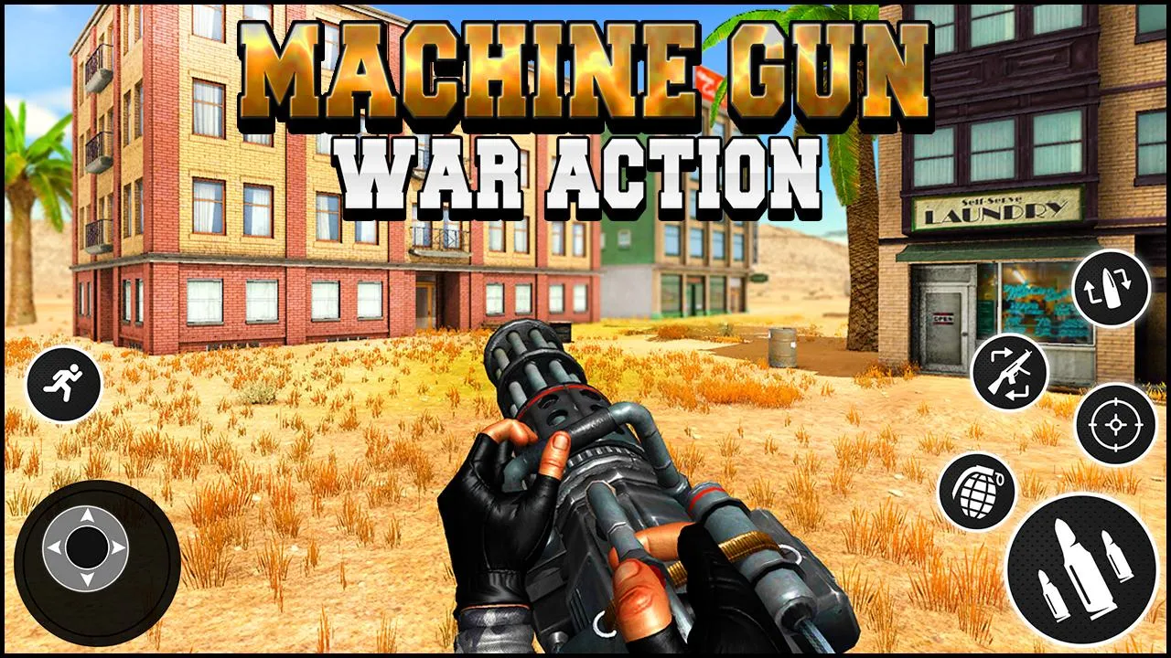 Machine Gun Games: War Shooter | Indus Appstore | Screenshot