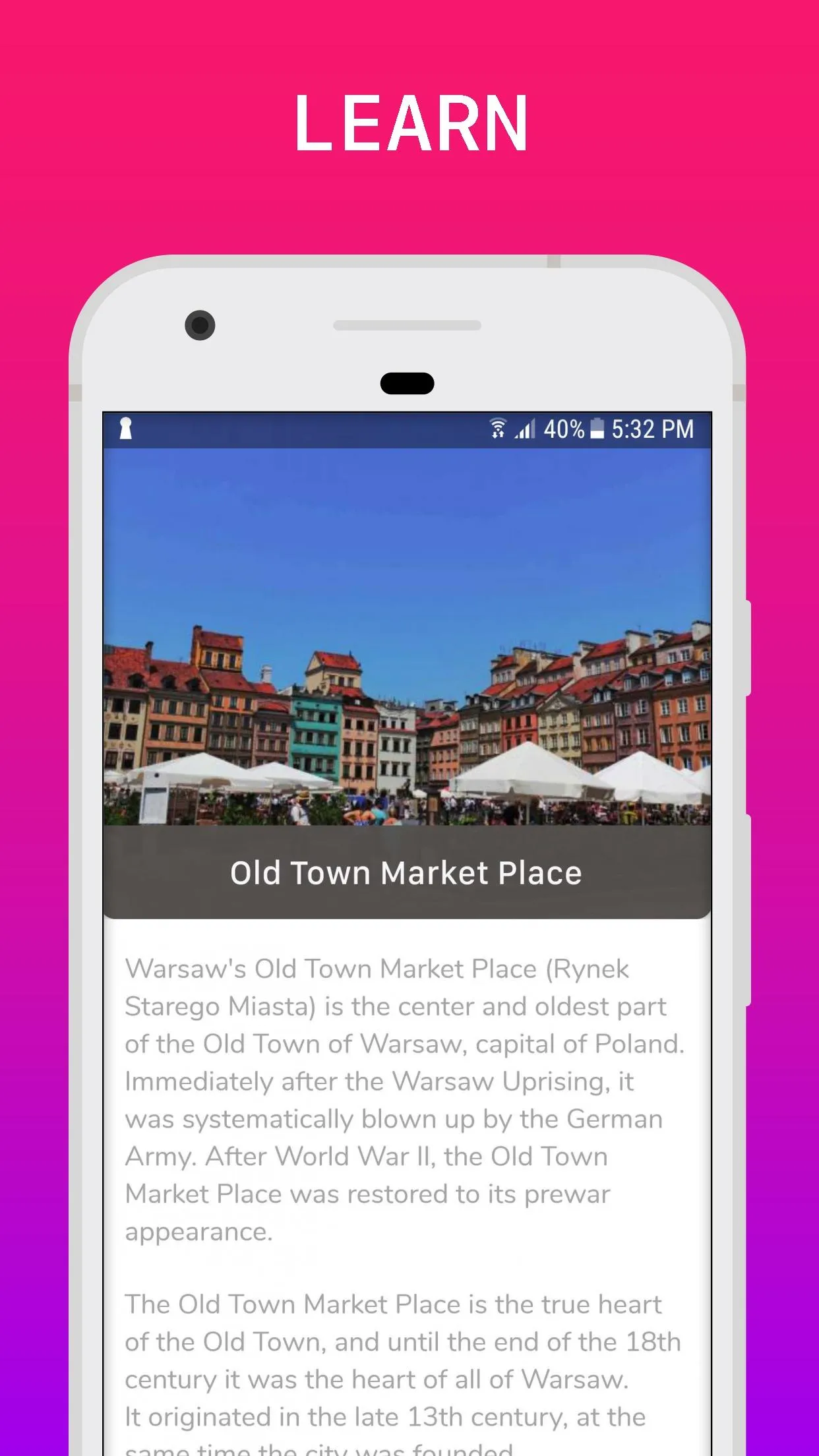 Warsaw Travel Guide | Indus Appstore | Screenshot