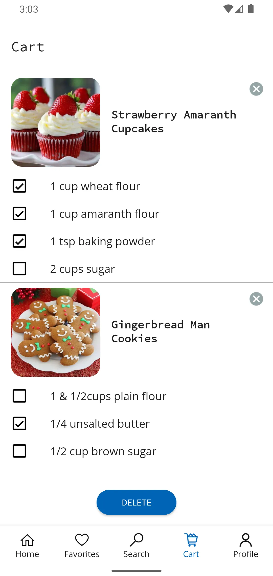 Easy Baking Recipes | Indus Appstore | Screenshot