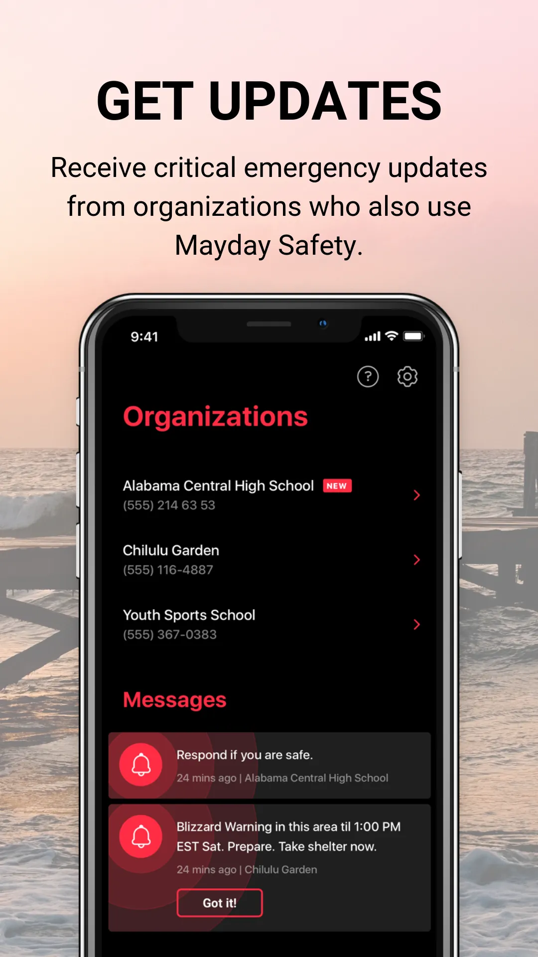 Mayday Safety | Indus Appstore | Screenshot