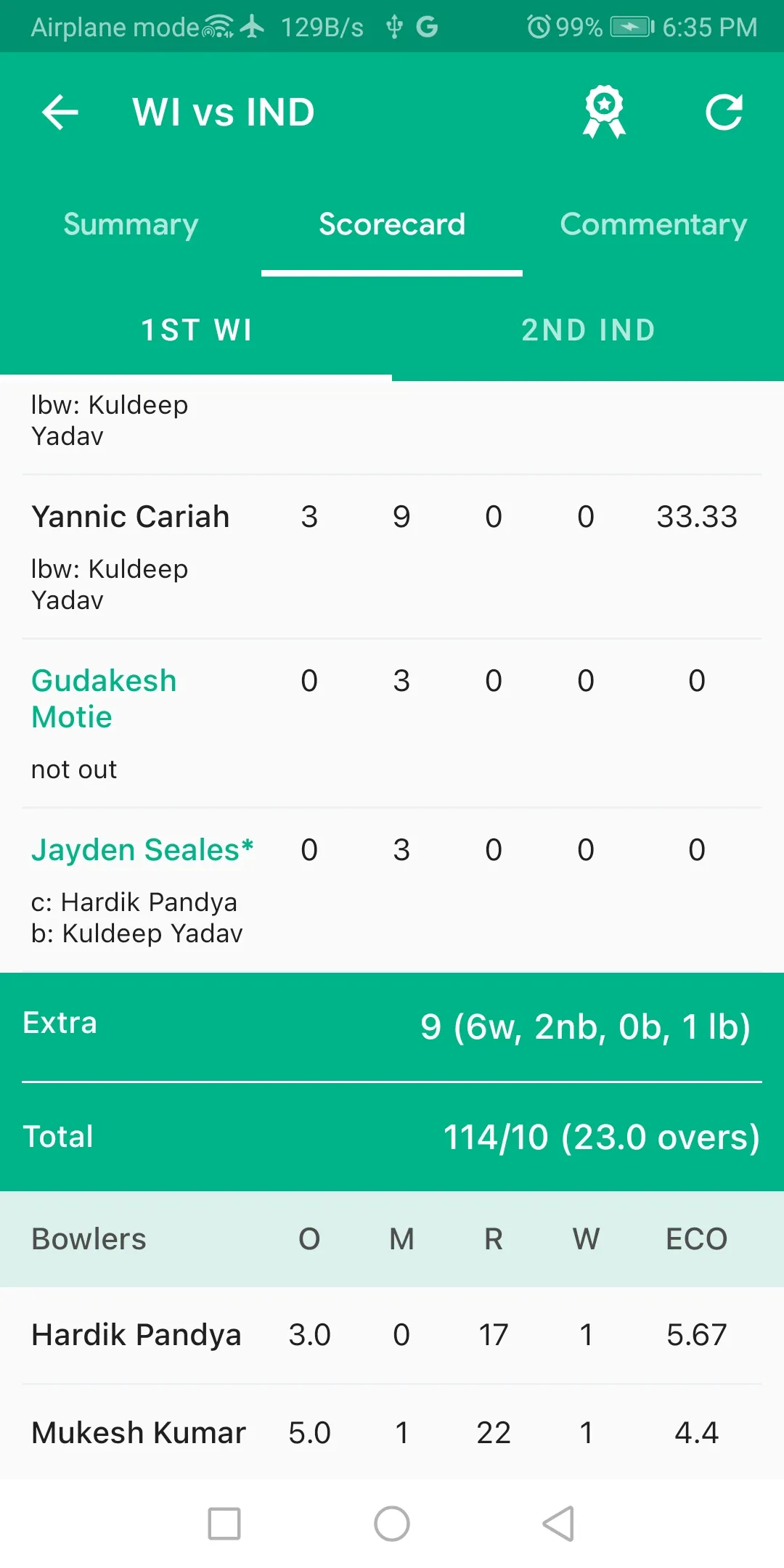 CricFan - Live Cricket App | Indus Appstore | Screenshot