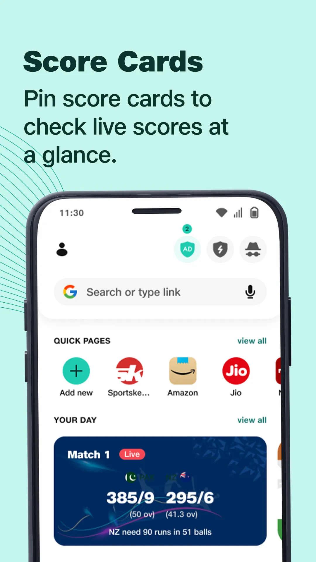 JioSphere: Web Browser | Indus Appstore | Screenshot