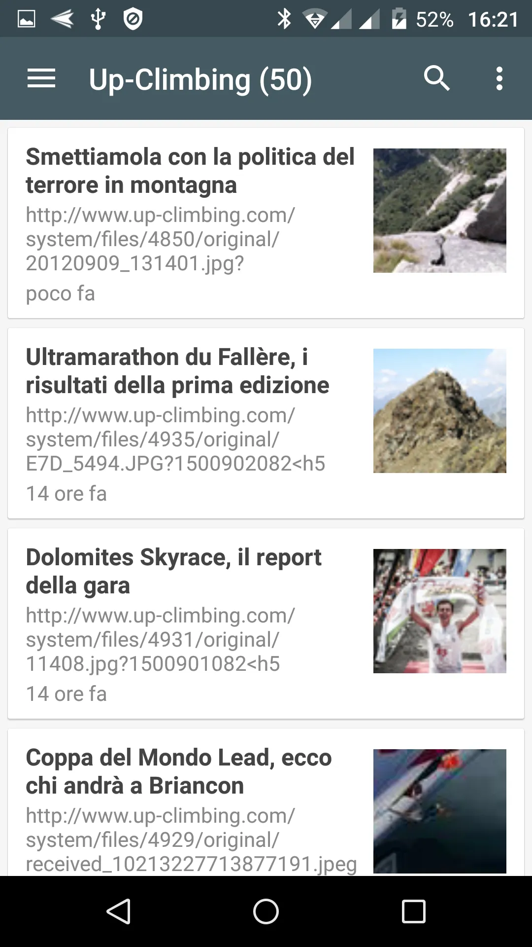 Alpinismo Notizie | Indus Appstore | Screenshot