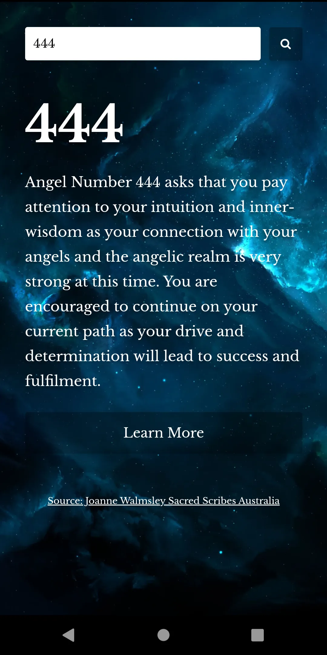 Angel Numbers Numerology | Indus Appstore | Screenshot