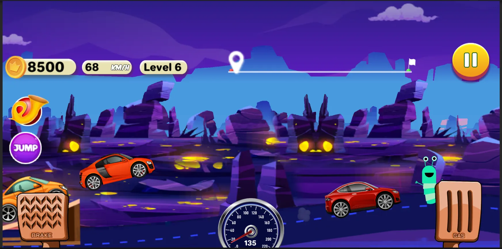 Mountain Hill Climb Car Racer | Indus Appstore | Screenshot