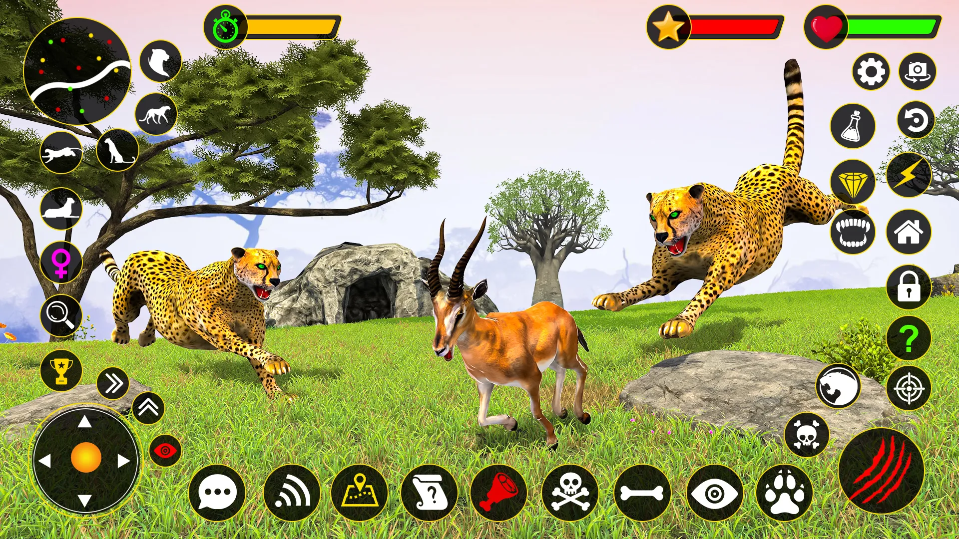 Cheetah Simulator Cheetah Game | Indus Appstore | Screenshot