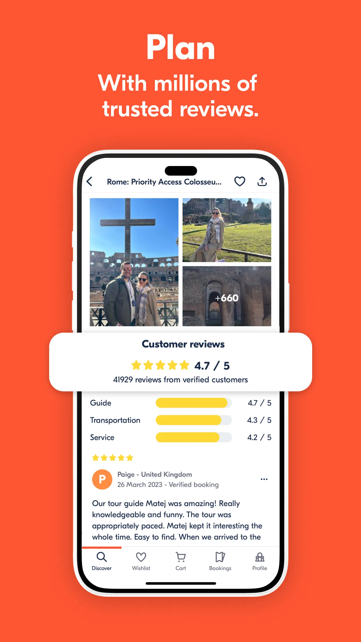 GetYourGuide: Plan & Book | Indus Appstore | Screenshot