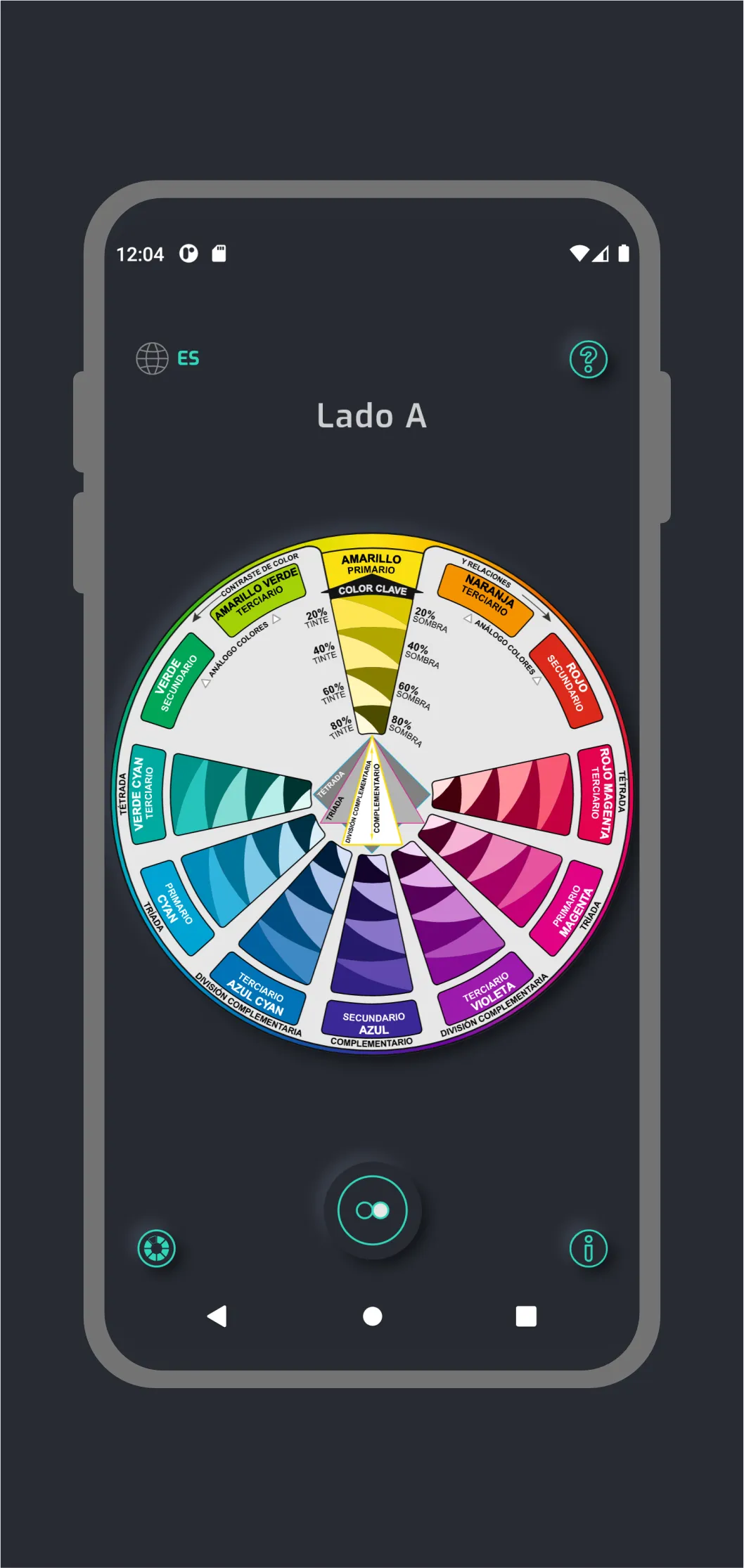 CMY Color Wheel | Indus Appstore | Screenshot