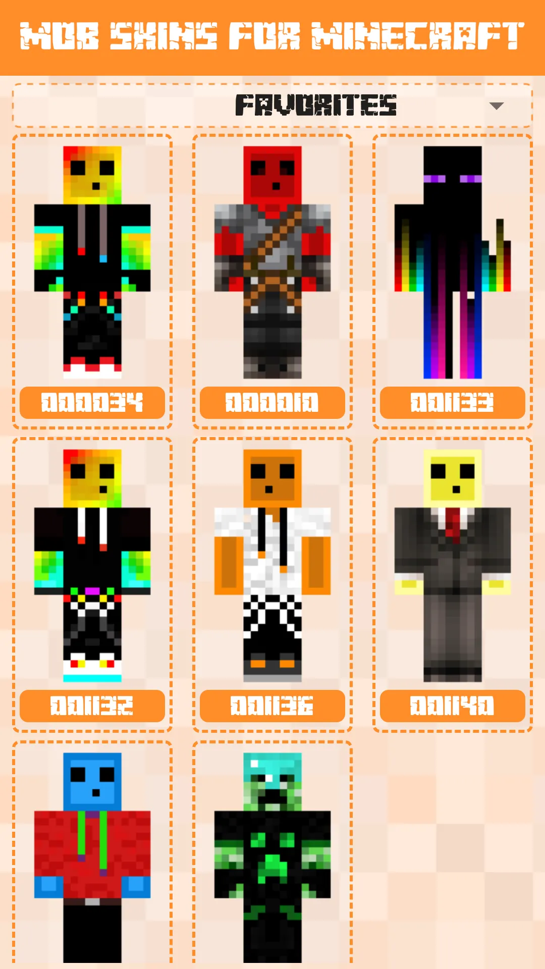 Mob Skins for Minecraft PE | Indus Appstore | Screenshot