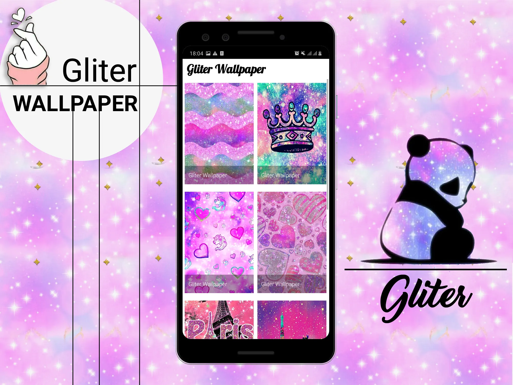 Glitter Wallpaper | Indus Appstore | Screenshot