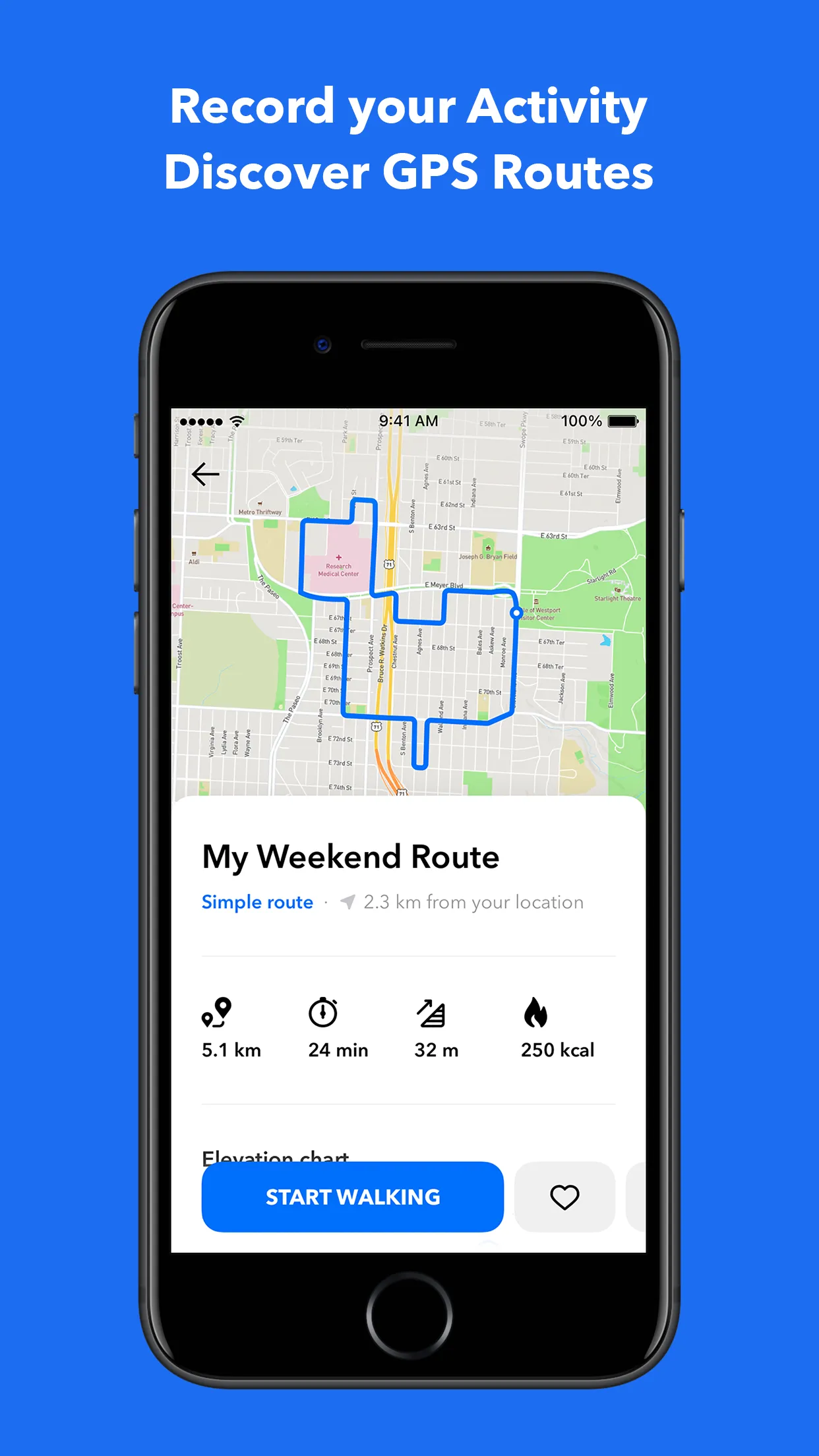 Step Counter & GPS Walks - Ped | Indus Appstore | Screenshot