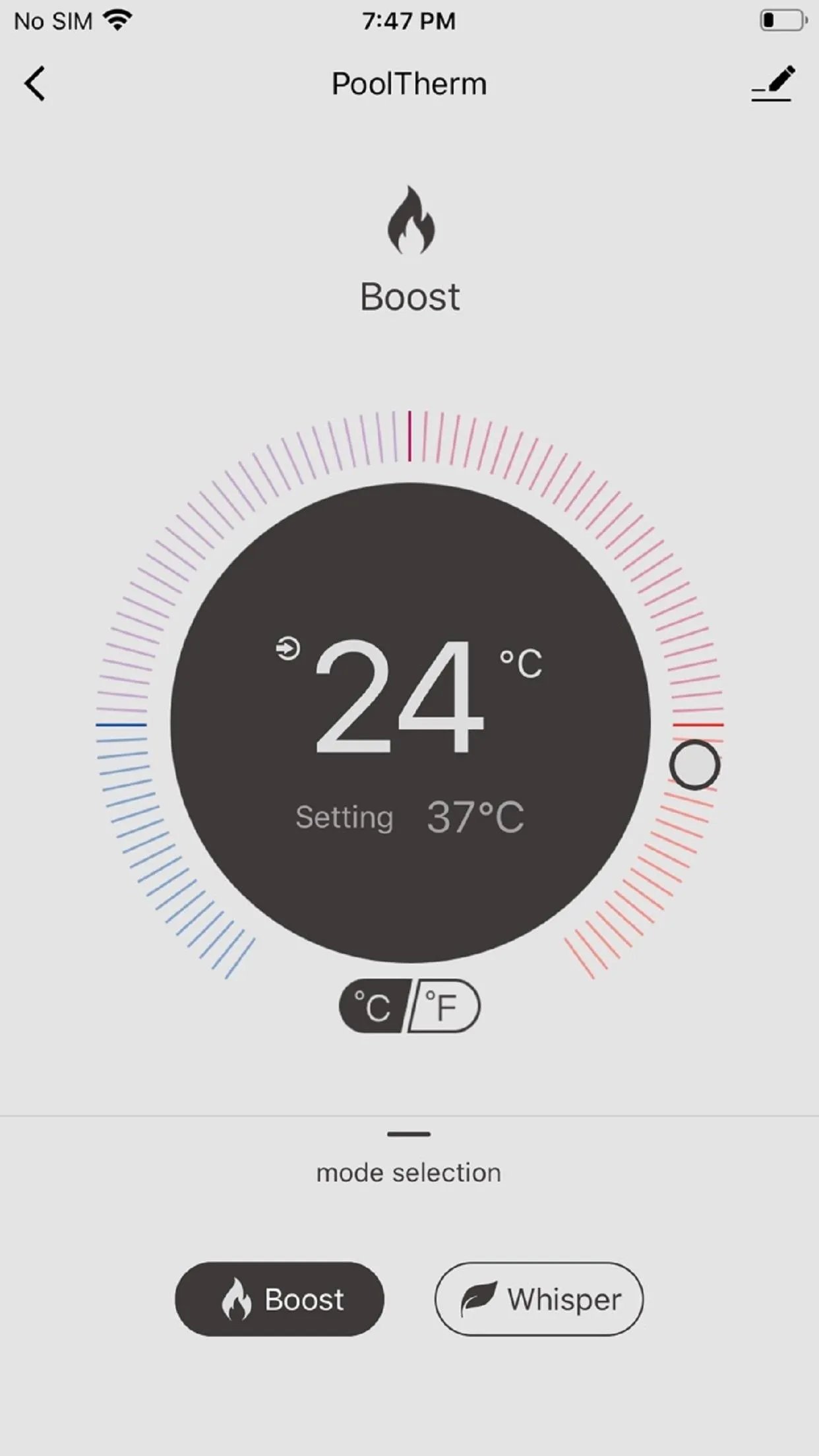 PoolTherm | Indus Appstore | Screenshot