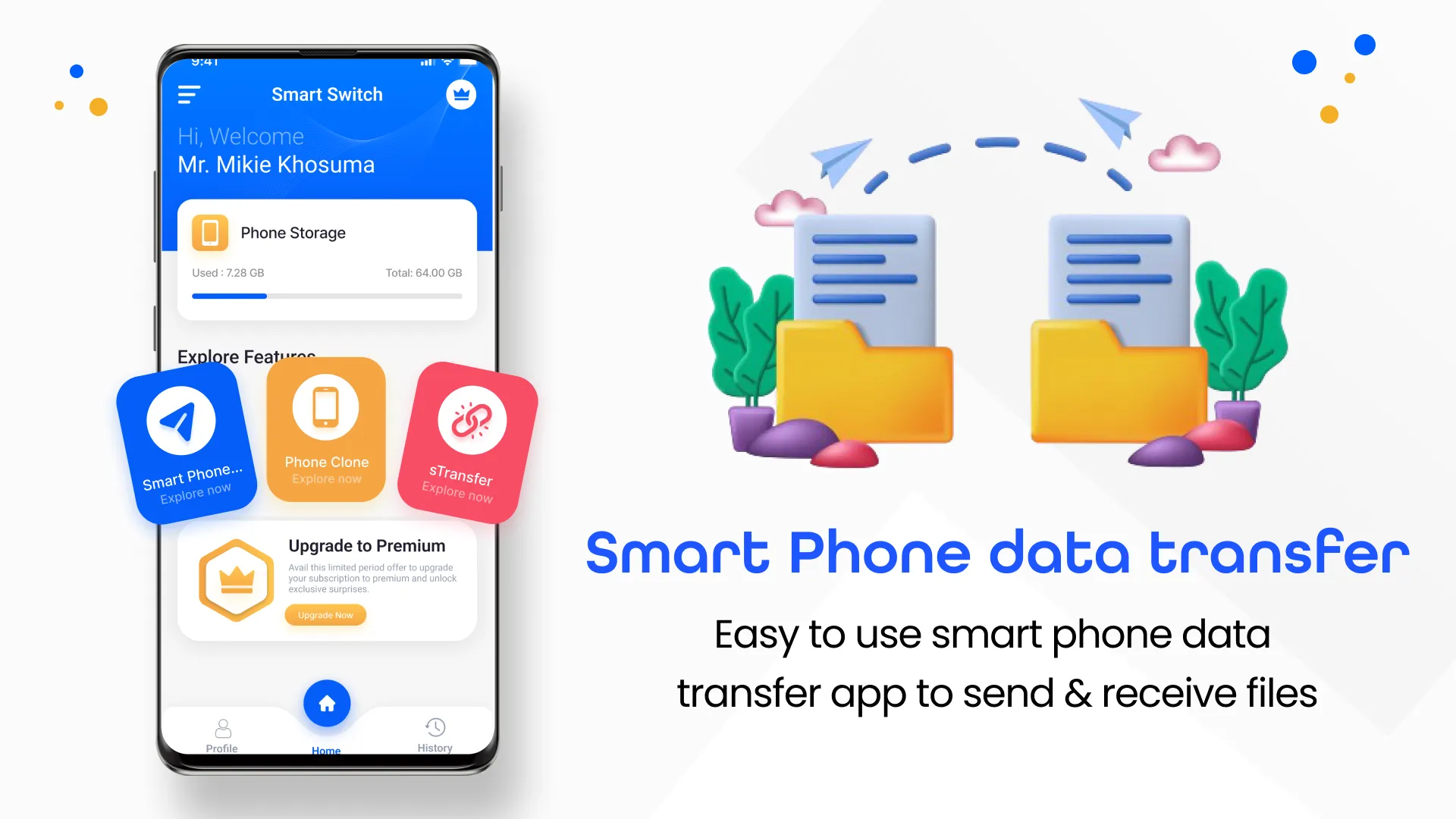 Smart Phone Data Transfer | Indus Appstore | Screenshot