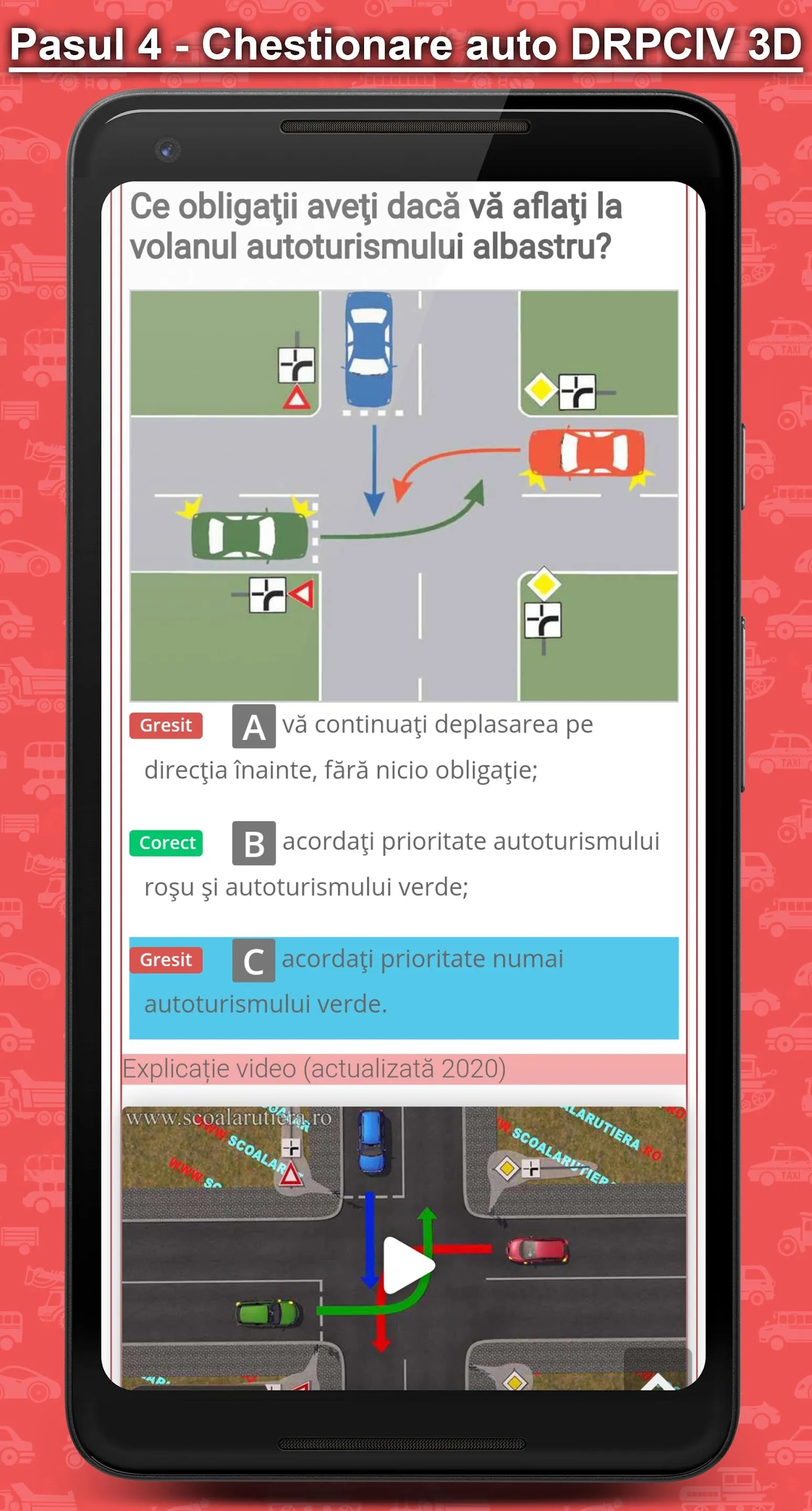 Școala Rutieră (DRPCIV) | Indus Appstore | Screenshot