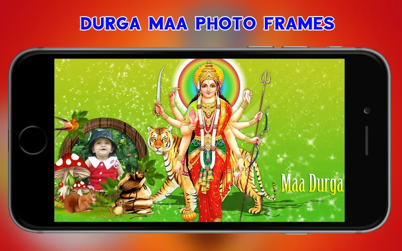 Durga Maa Photo Frames | Indus Appstore | Screenshot