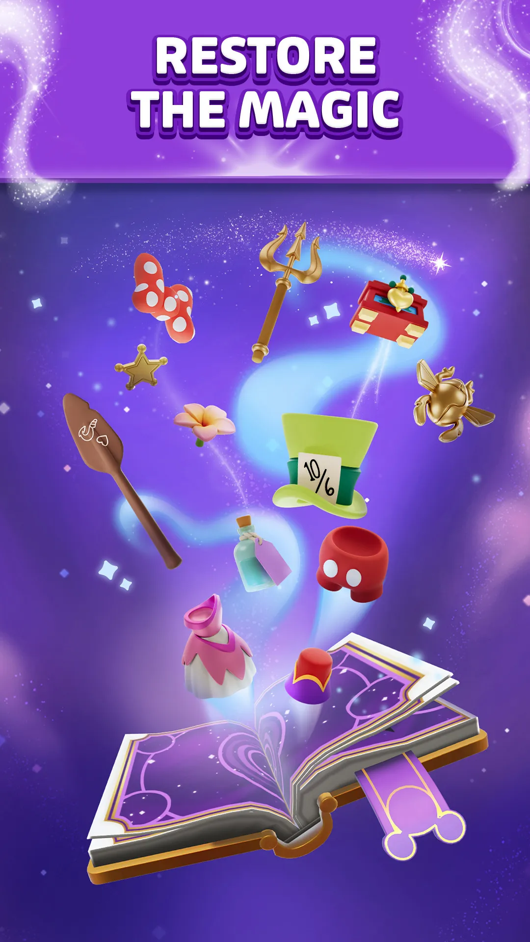 Disney Magic Match 3D | Indus Appstore | Screenshot
