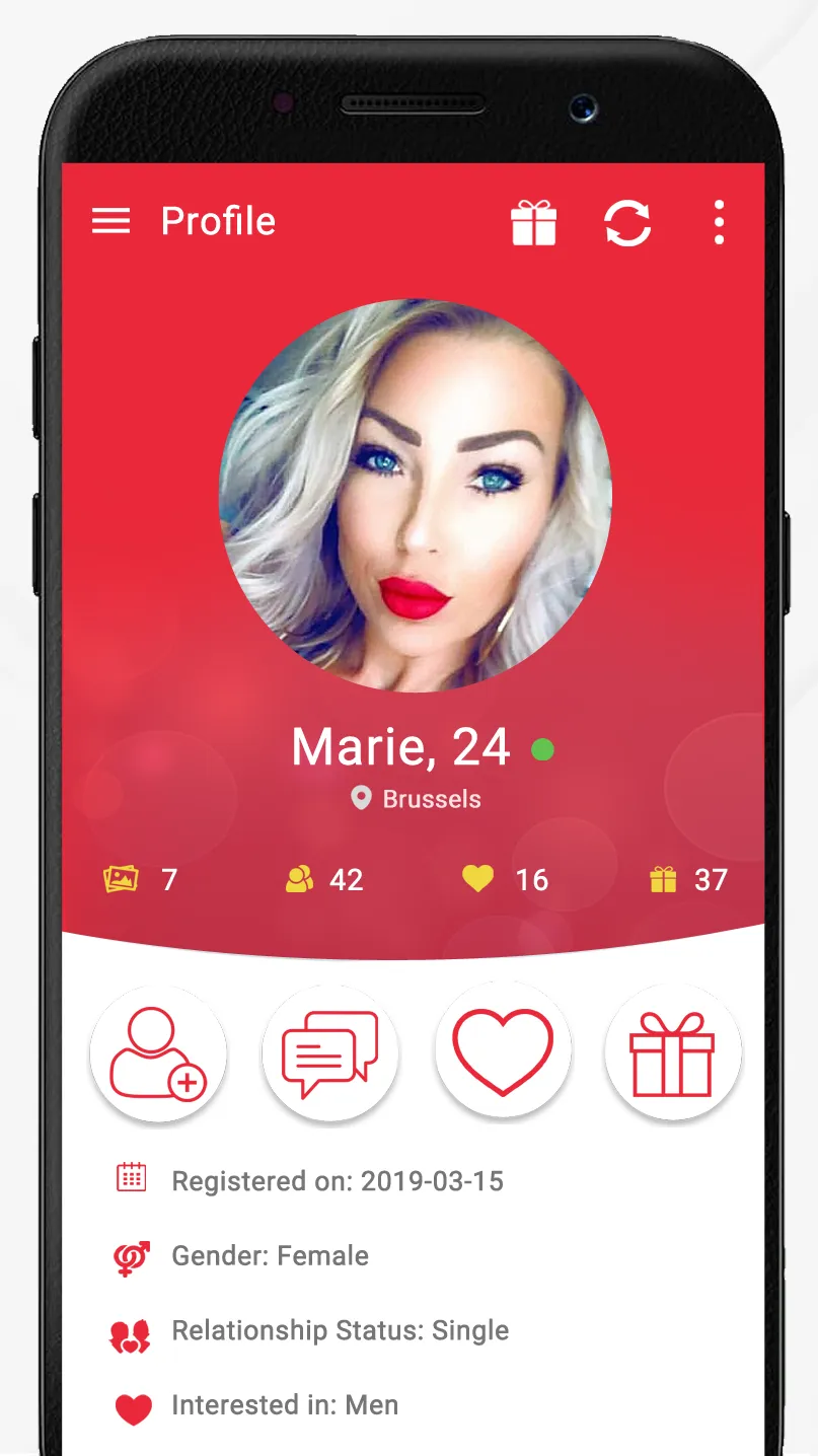 Belgium Chat and Dating | Indus Appstore | Screenshot