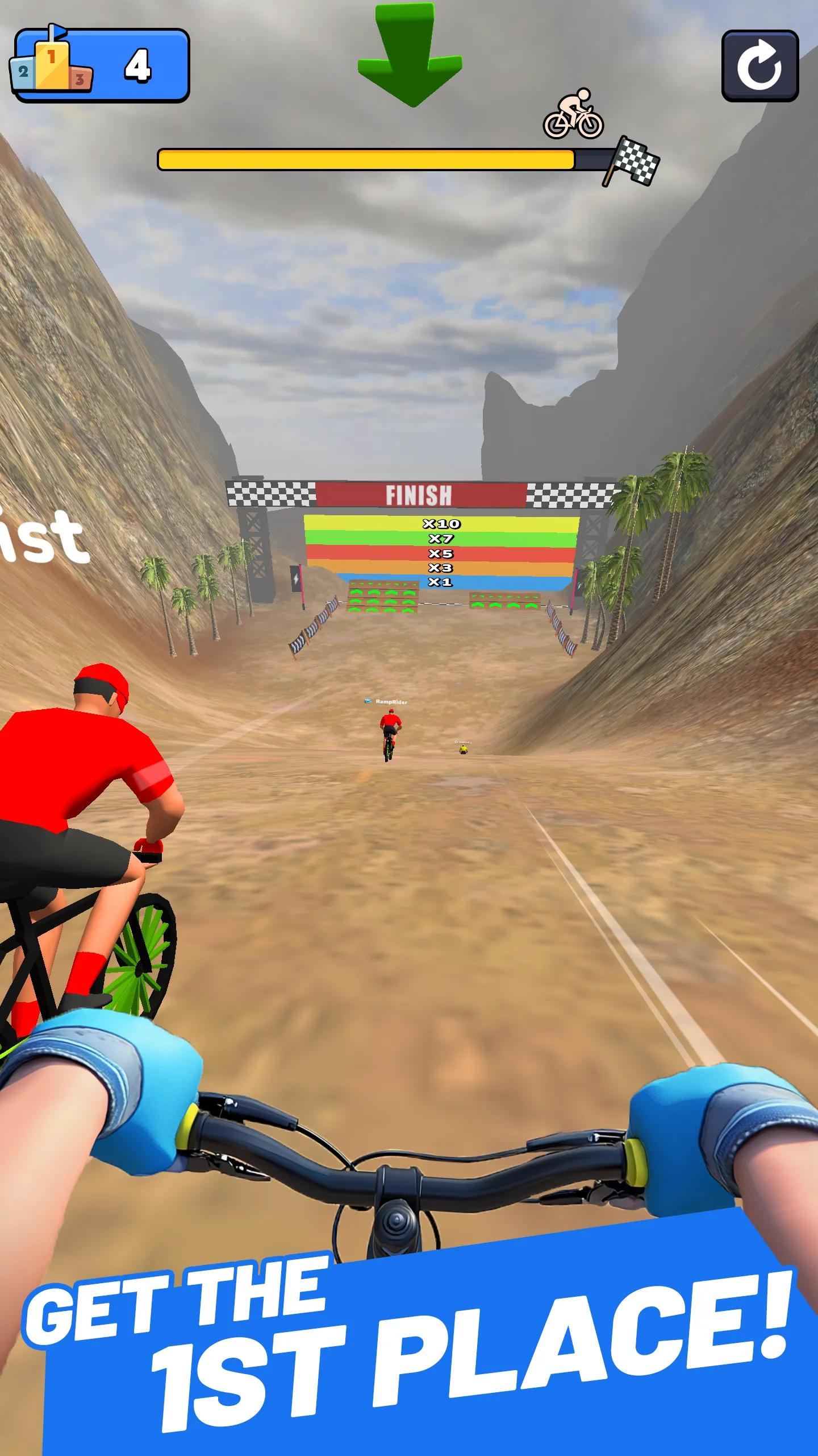 BMX Cycle 3D: Stunt Race Game | Indus Appstore | Screenshot