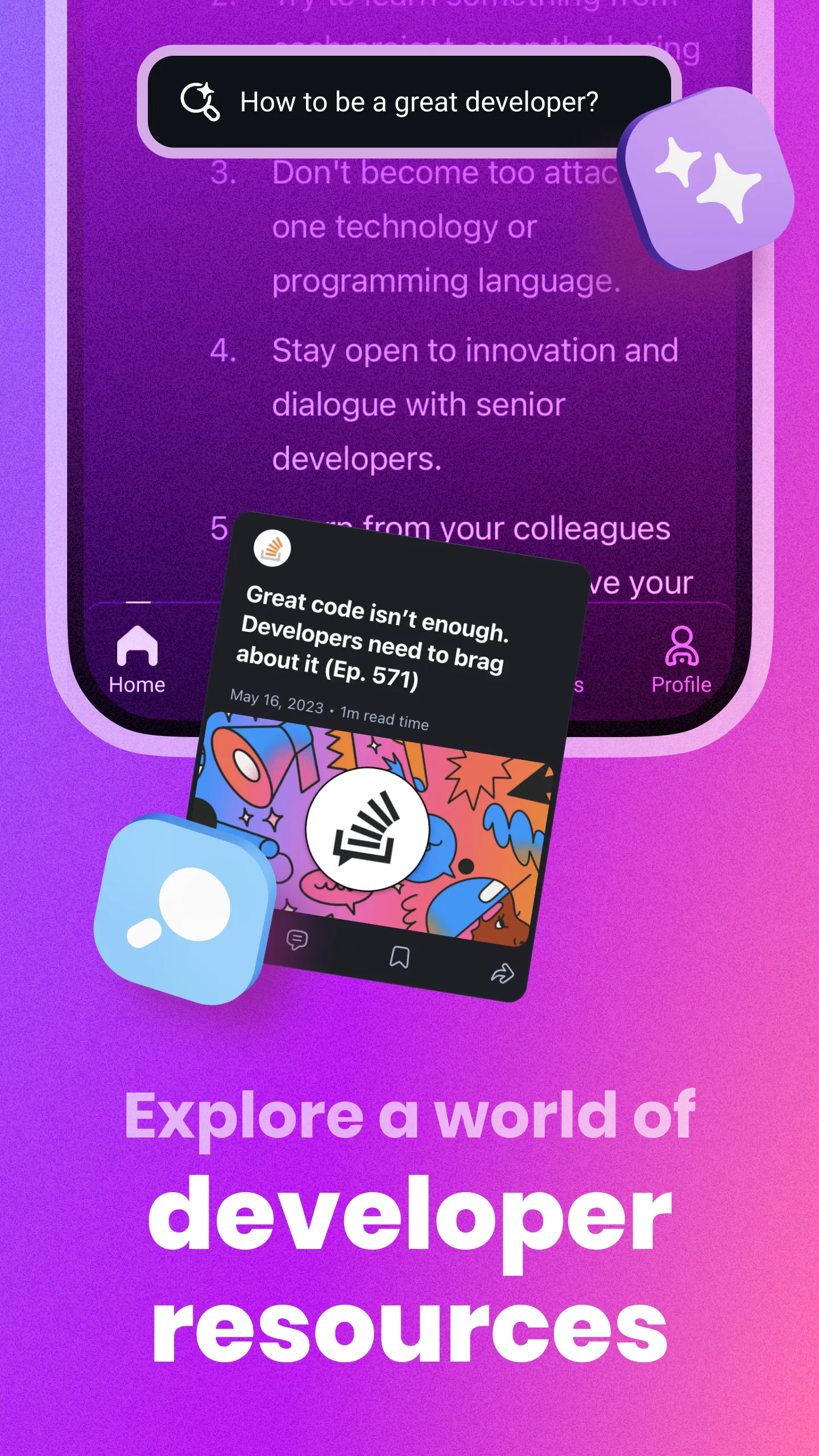 daily.dev - stay up to date | Indus Appstore | Screenshot