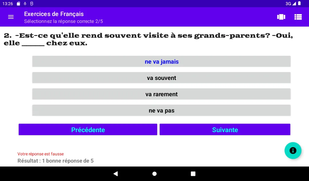 French Quiz App | Indus Appstore | Screenshot