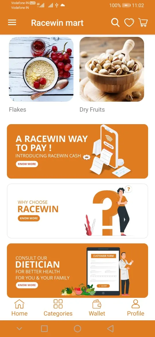 Racewin - online grocery | Indus Appstore | Screenshot