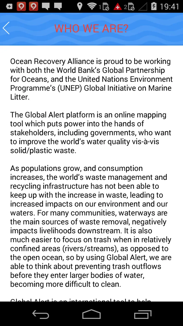 Global Alert | Indus Appstore | Screenshot