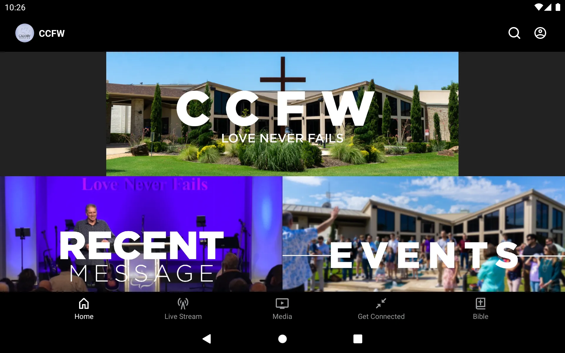 Calvary Chapel Fort Worth | Indus Appstore | Screenshot