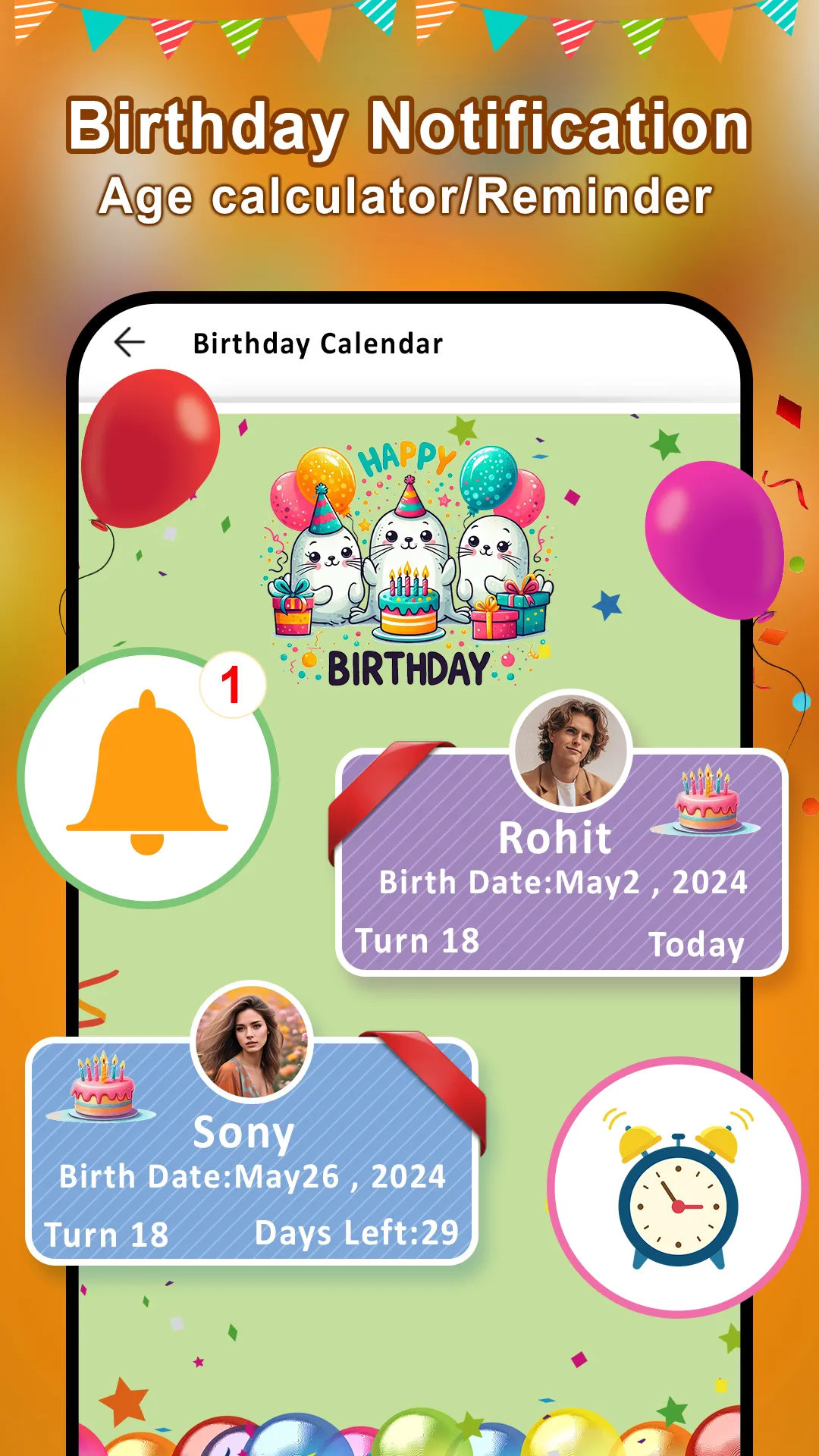 Birthday Video Maker With Song | Indus Appstore | Screenshot