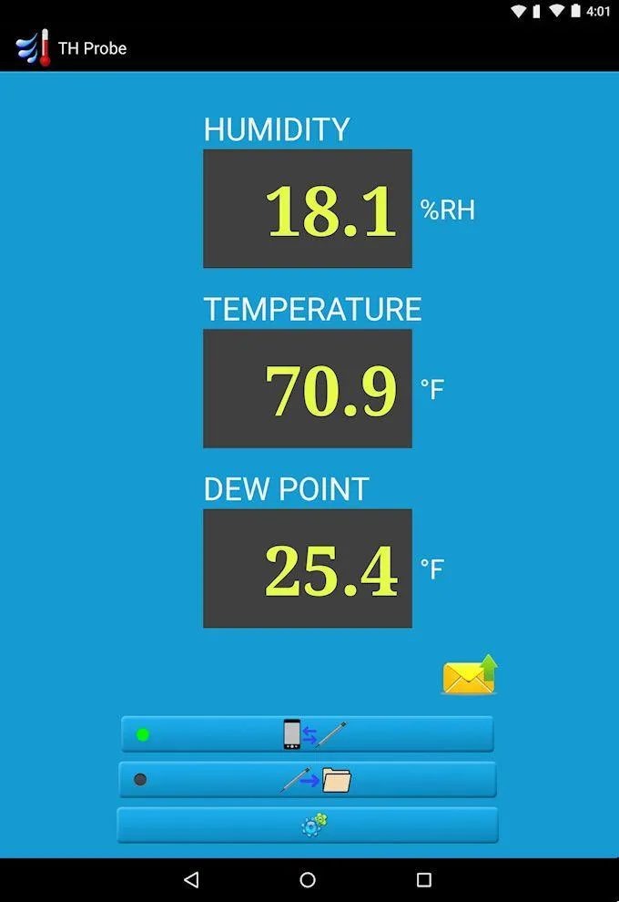 Humidity / Temperature Probe | Indus Appstore | Screenshot