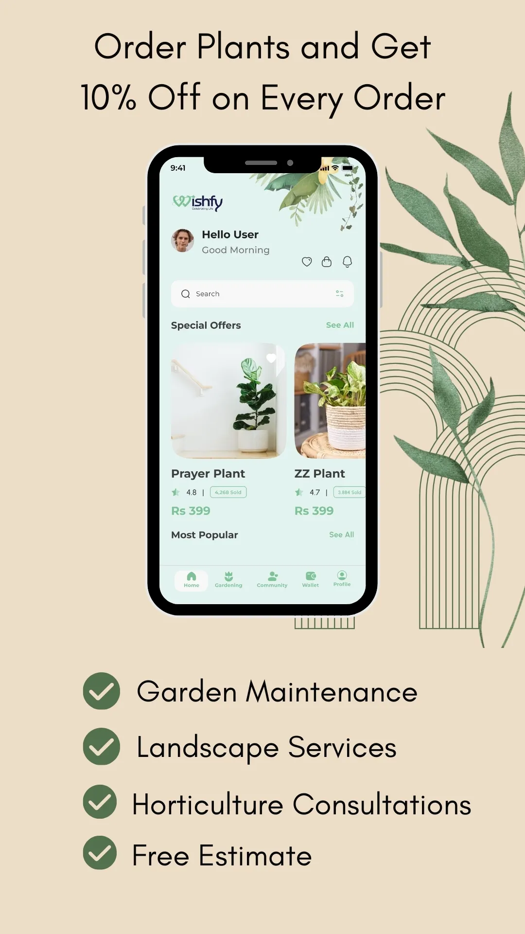 Wishfy : Plants & Gardening | Indus Appstore | Screenshot