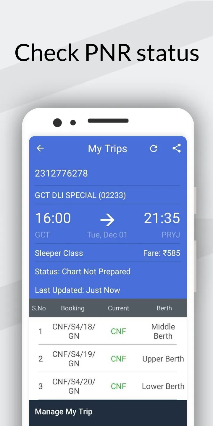 Indian Railway Train IRCTC App | Indus Appstore | Screenshot