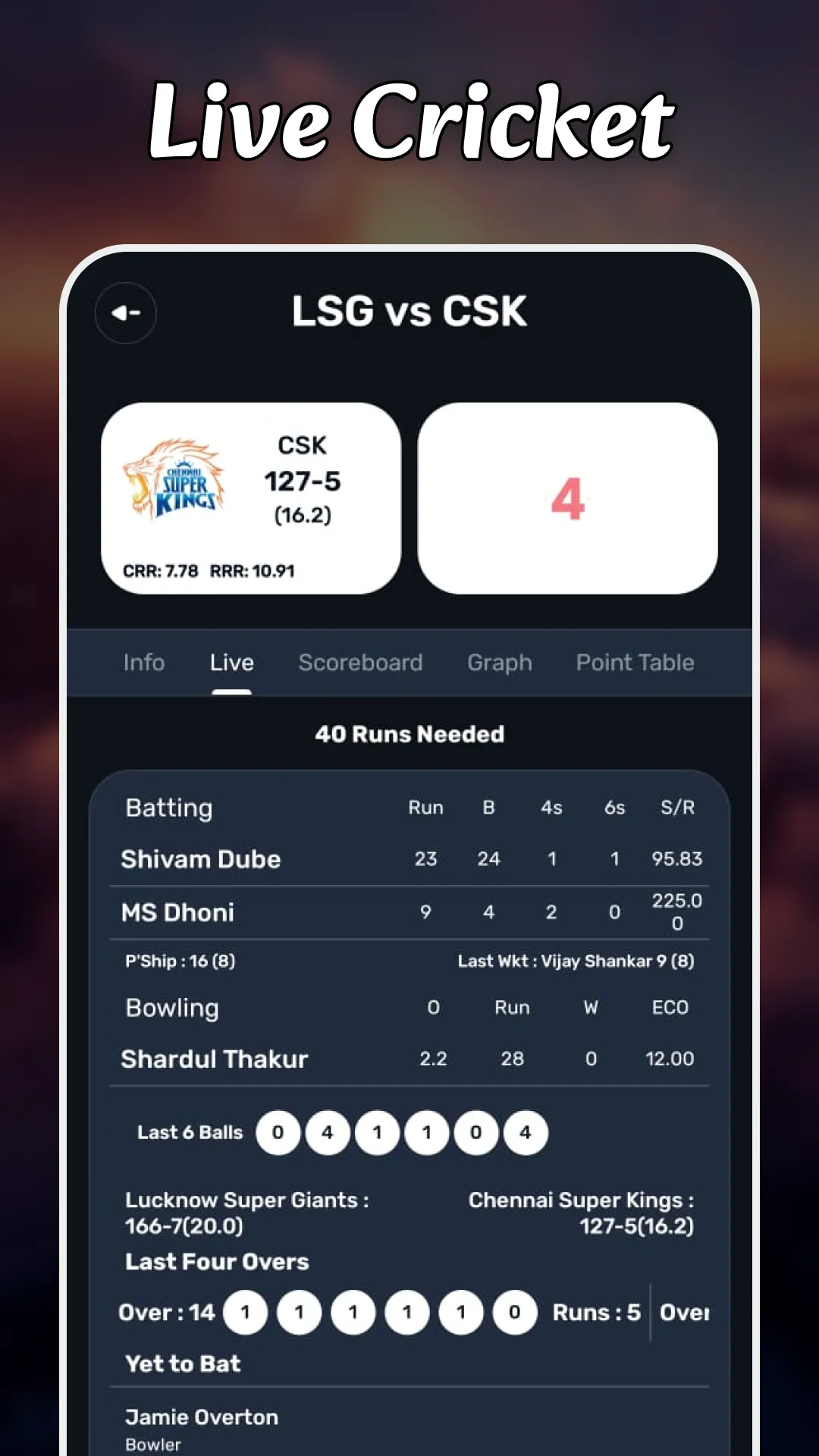 Cricket Update - Live Cricket | Indus Appstore | Screenshot