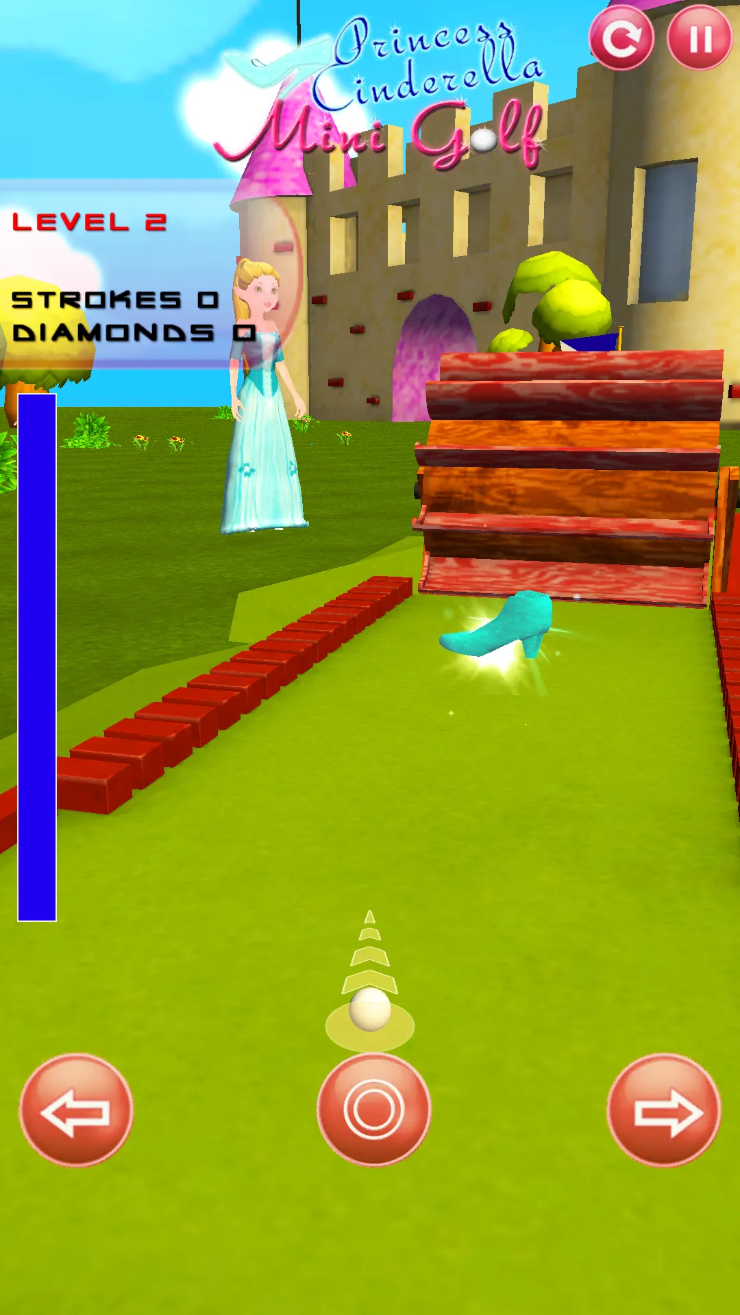 Princess Cinderella Mini Golf | Indus Appstore | Screenshot