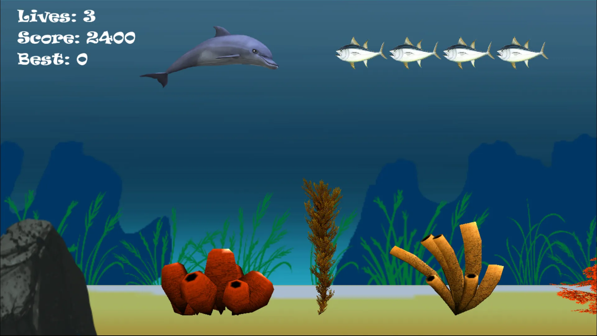 Hungry Dolphin Adventure Game | Indus Appstore | Screenshot