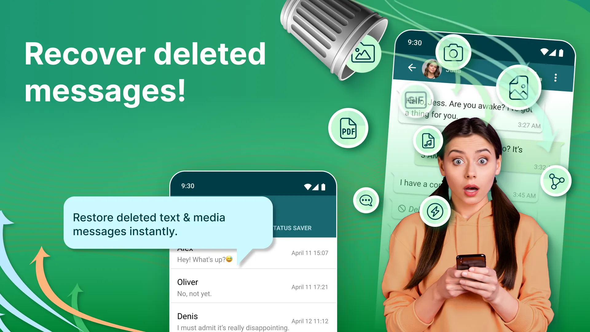 All Deleted Messages Recovery | Indus Appstore | Screenshot
