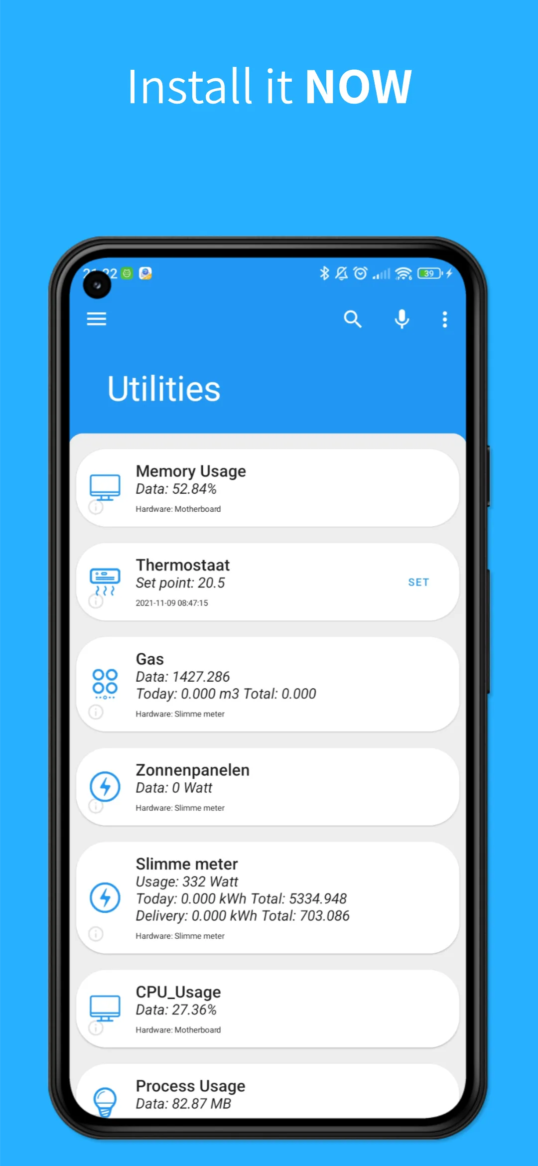 Domoticz | Indus Appstore | Screenshot