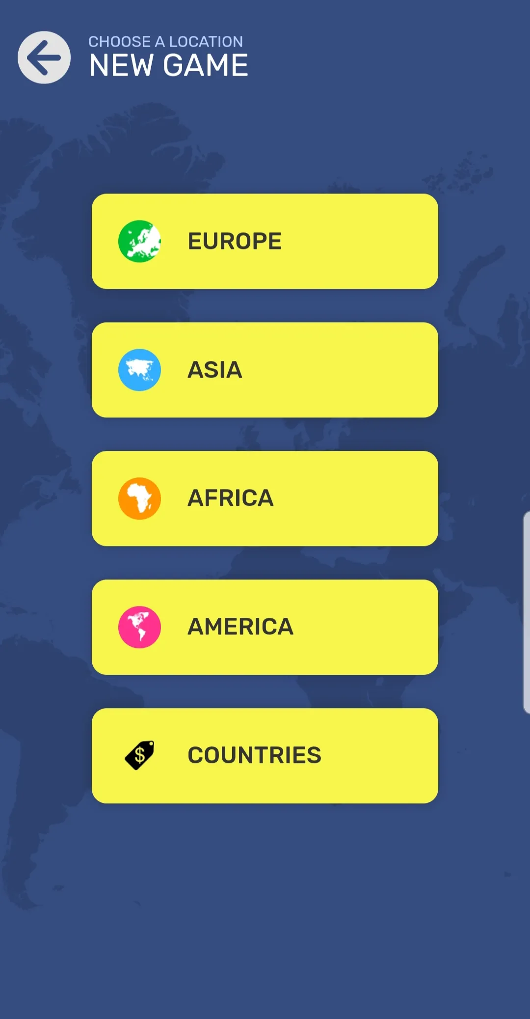 Map Quiz World Geography | Indus Appstore | Screenshot