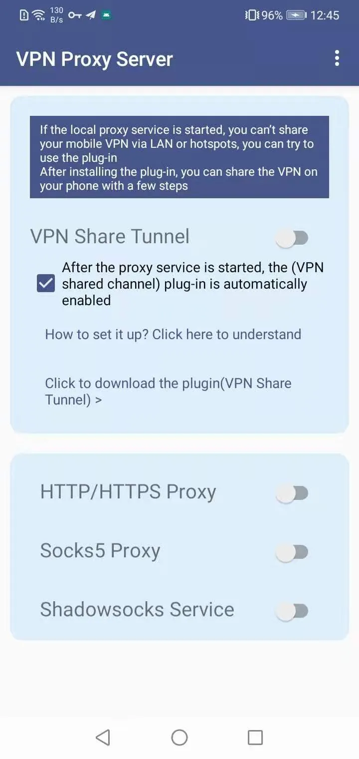 VPN Proxy Server:Tether NoRoot | Indus Appstore | Screenshot