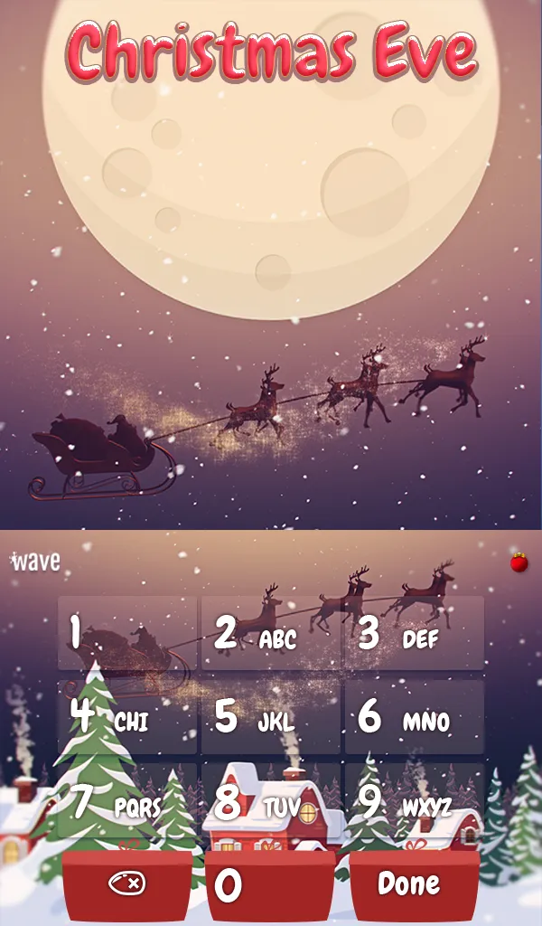 Christmas Eve Wallpaper Theme | Indus Appstore | Screenshot