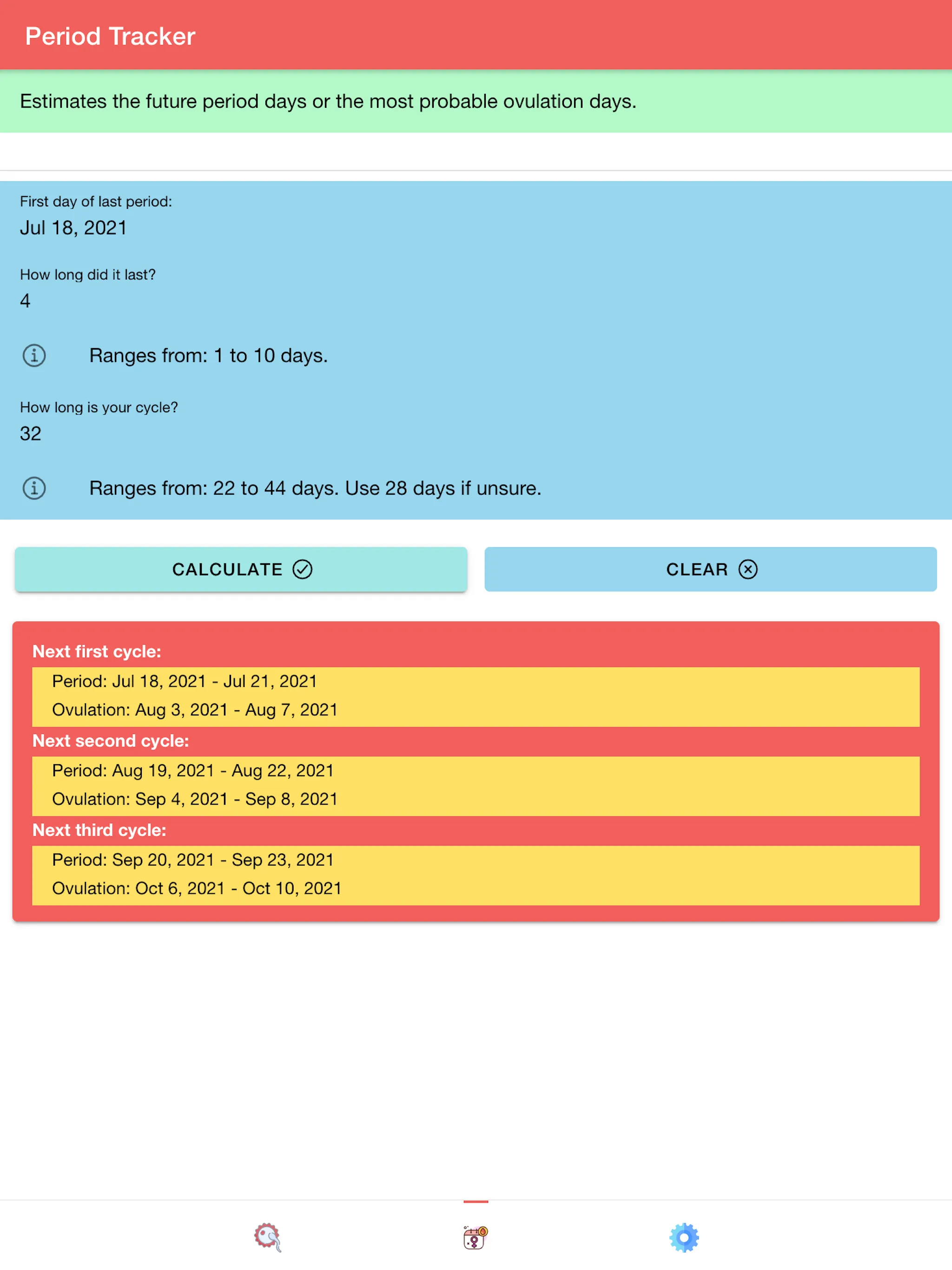 Ovulation & Period Tracker Pro | Indus Appstore | Screenshot